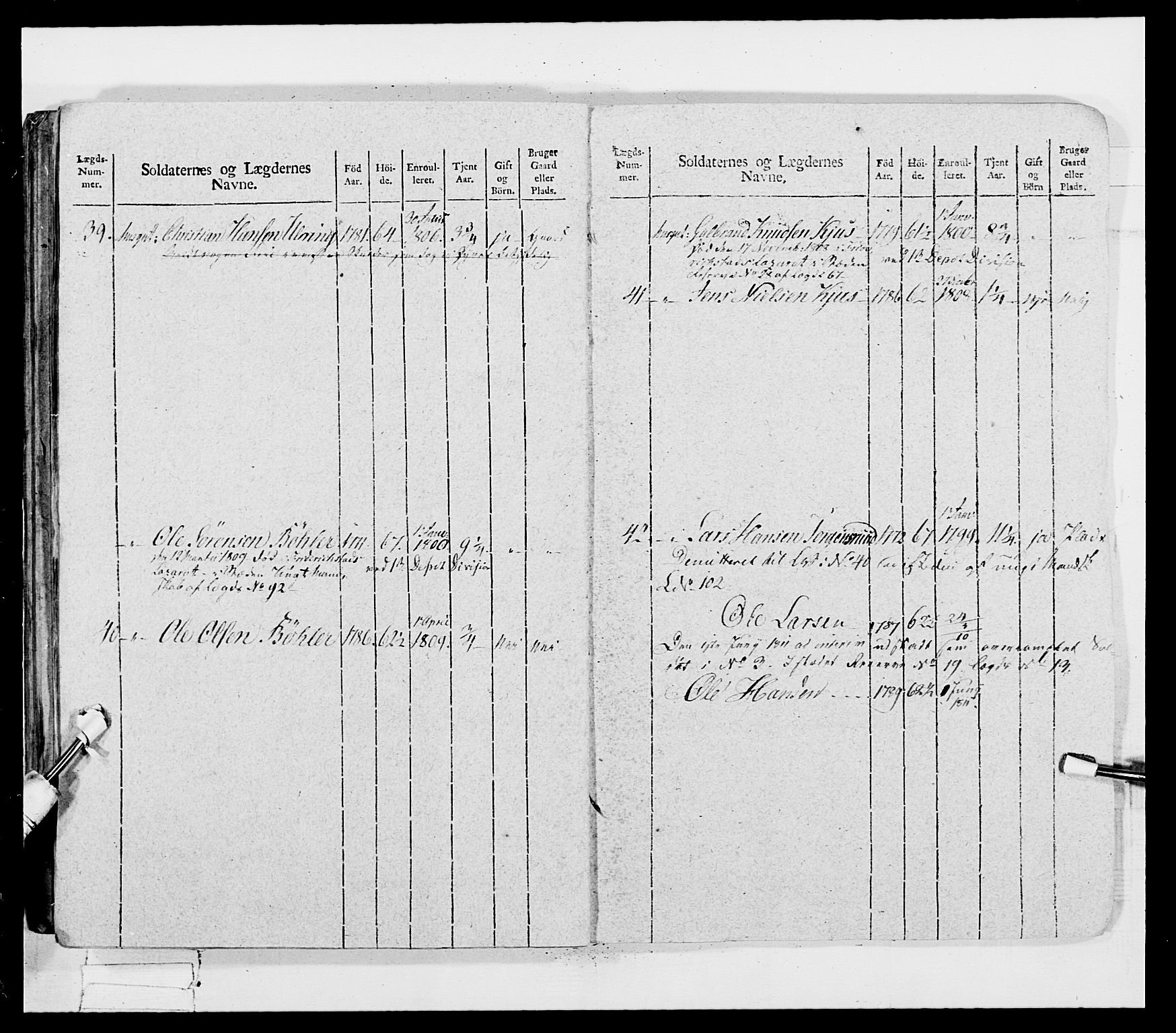 Generalitets- og kommissariatskollegiet, Det kongelige norske kommissariatskollegium, AV/RA-EA-5420/E/Eh/L0033: Nordafjelske gevorbne infanteriregiment, 1810, p. 71