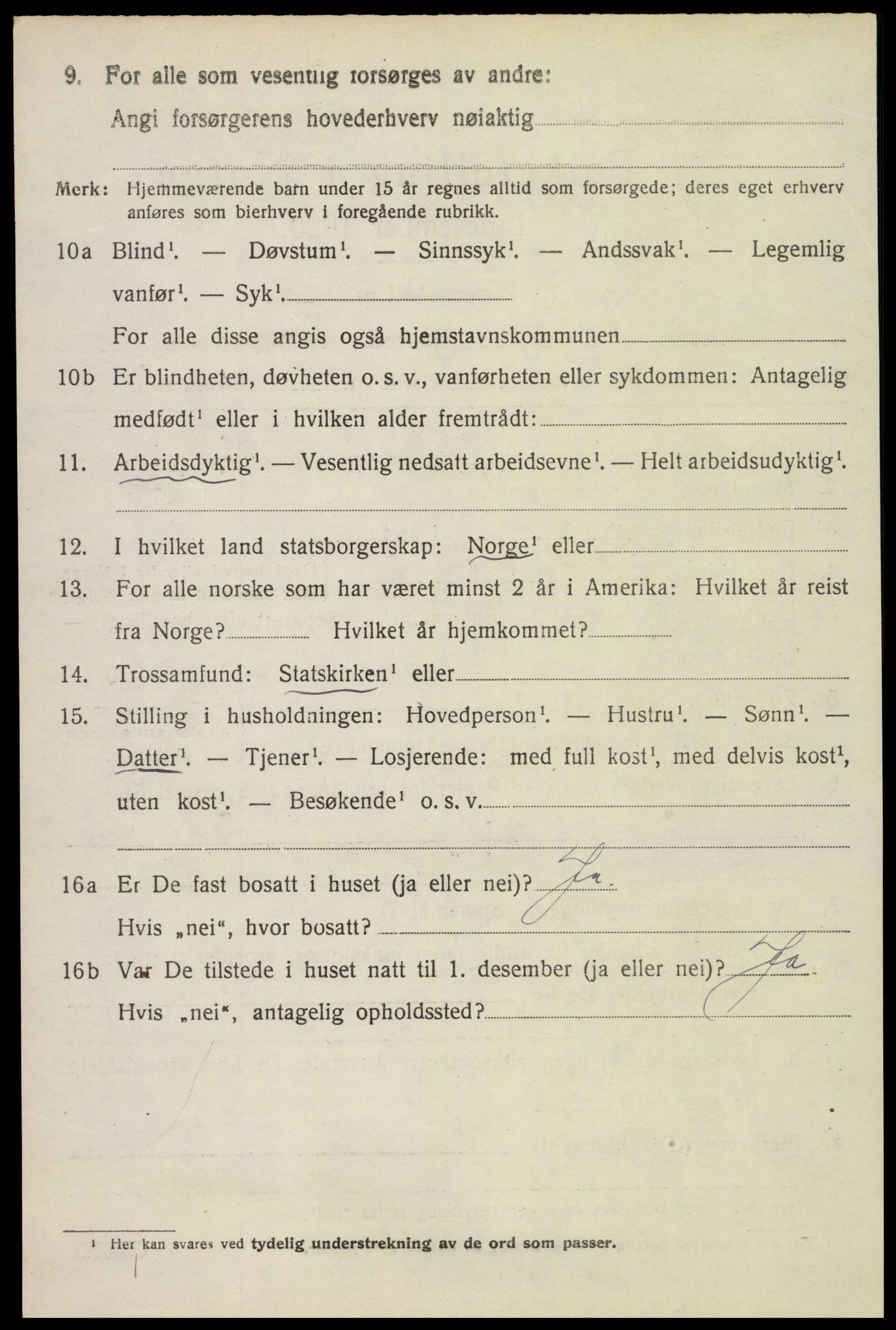 SAH, 1920 census for Sør-Odal, 1920, p. 14100