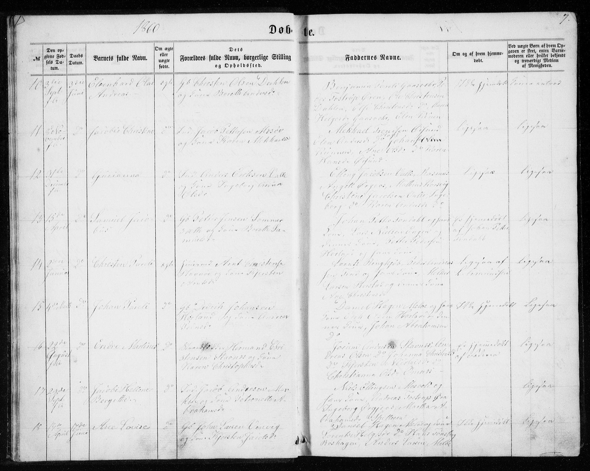 Ministerialprotokoller, klokkerbøker og fødselsregistre - Nordland, AV/SAT-A-1459/843/L0634: Parish register (copy) no. 843C03, 1860-1884, p. 7