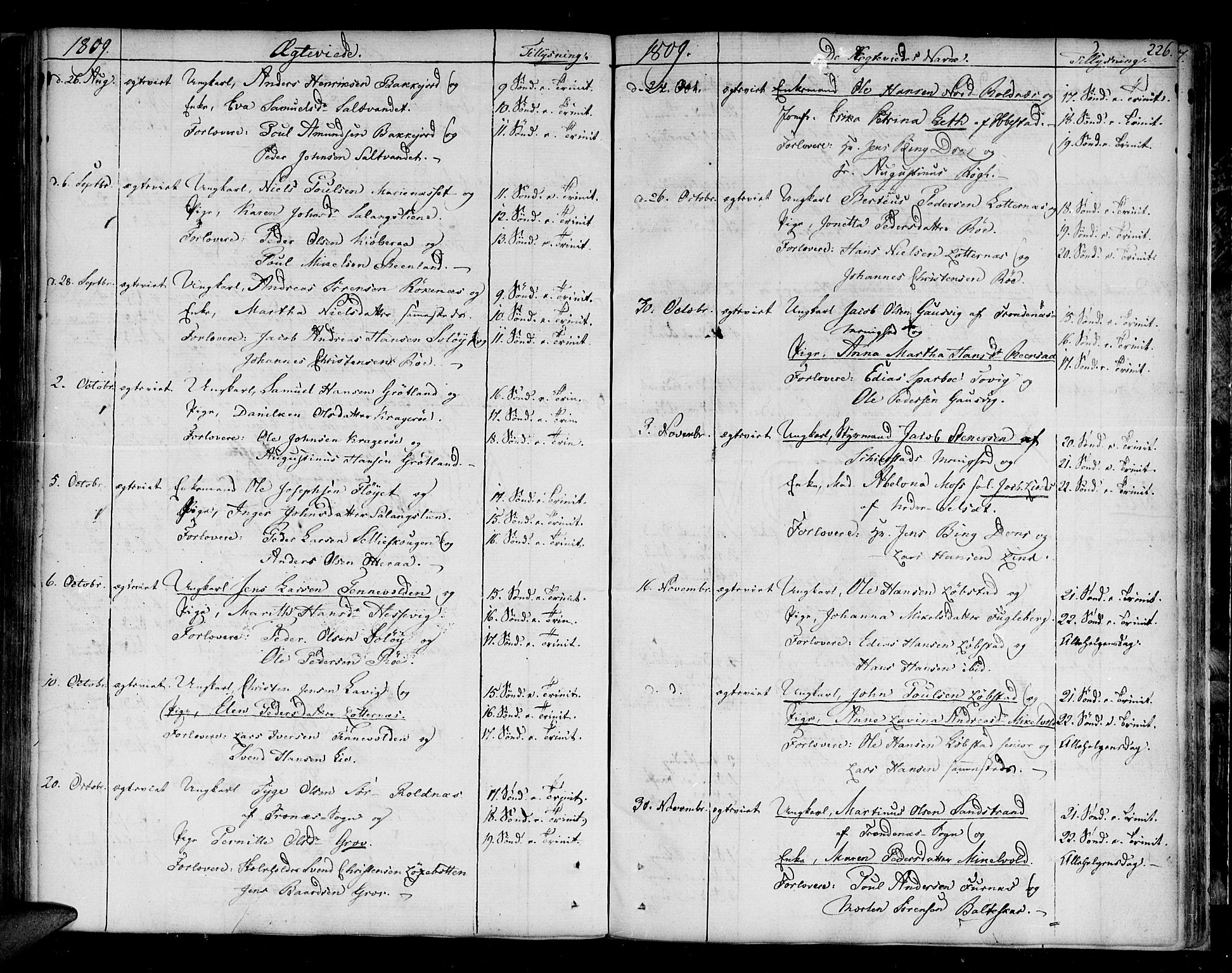 Ibestad sokneprestembete, SATØ/S-0077/H/Ha/Haa/L0004kirke: Parish register (official) no. 4, 1801-1824, p. 226