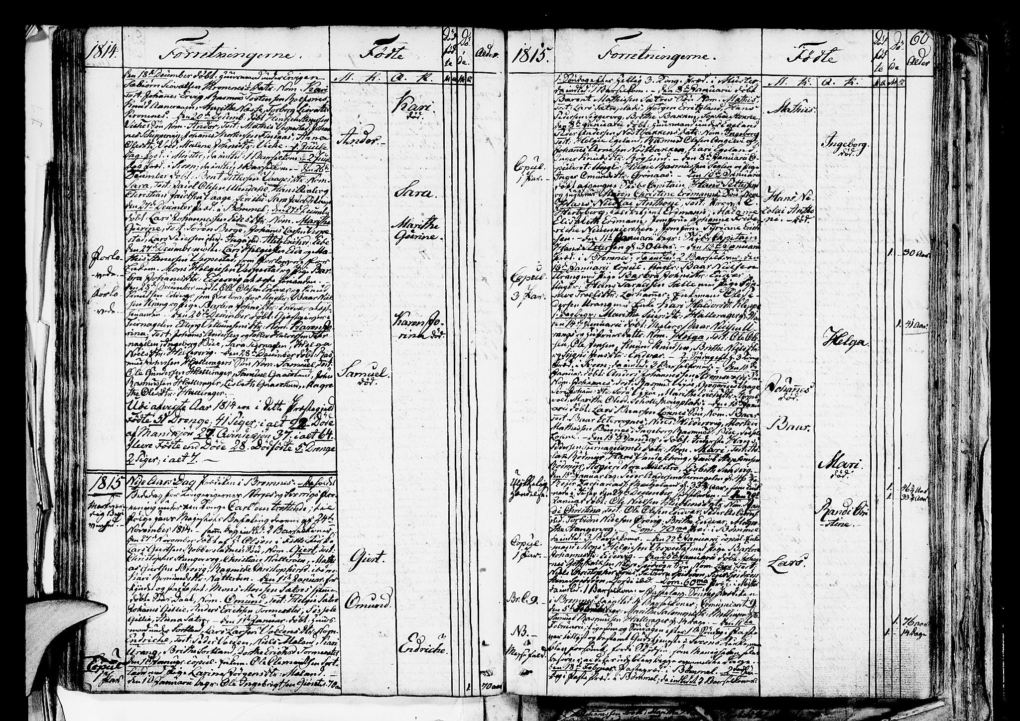 Finnås sokneprestembete, SAB/A-99925/H/Ha/Haa/Haaa/L0004: Parish register (official) no. A 4, 1804-1830, p. 60
