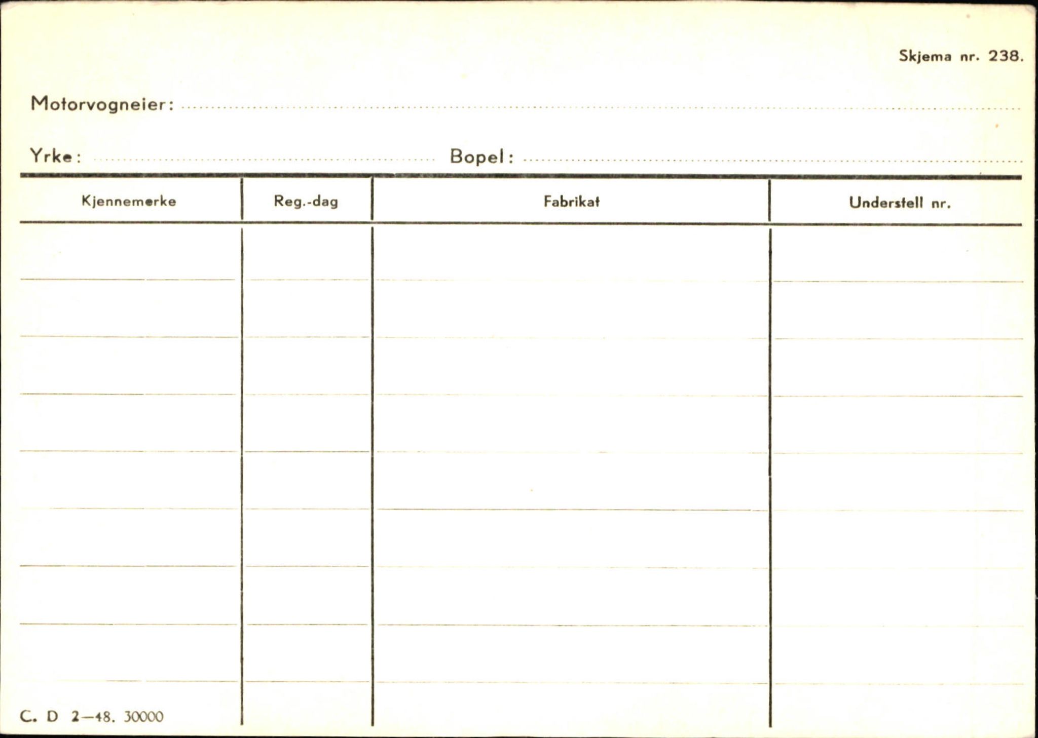 Statens vegvesen, Sogn og Fjordane vegkontor, AV/SAB-A-5301/4/F/L0125: Eigarregister Sogndal V-Å. Aurland A-Å. Fjaler A-N, 1945-1975, p. 923