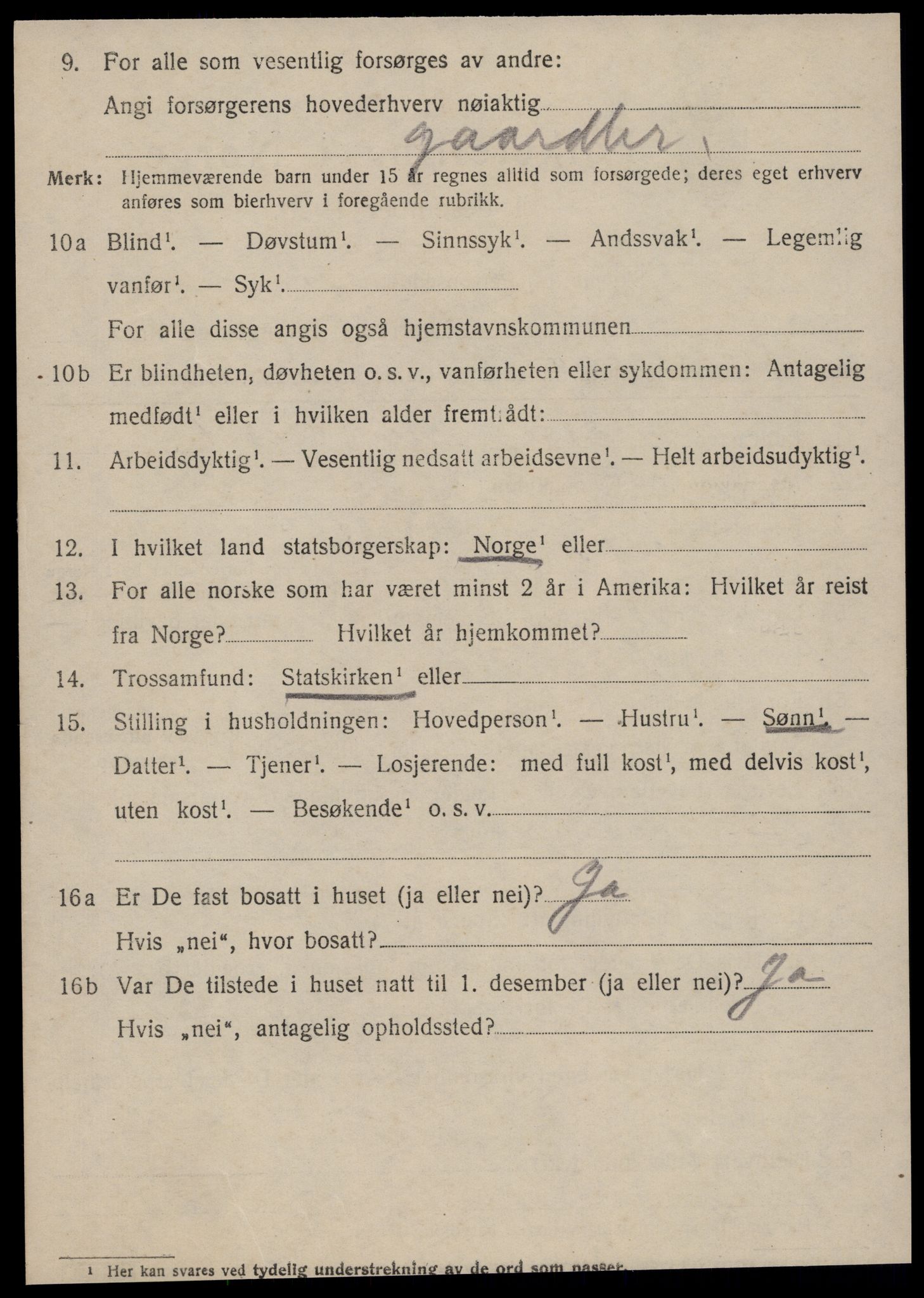 SAT, 1920 census for Ørskog, 1920, p. 1619