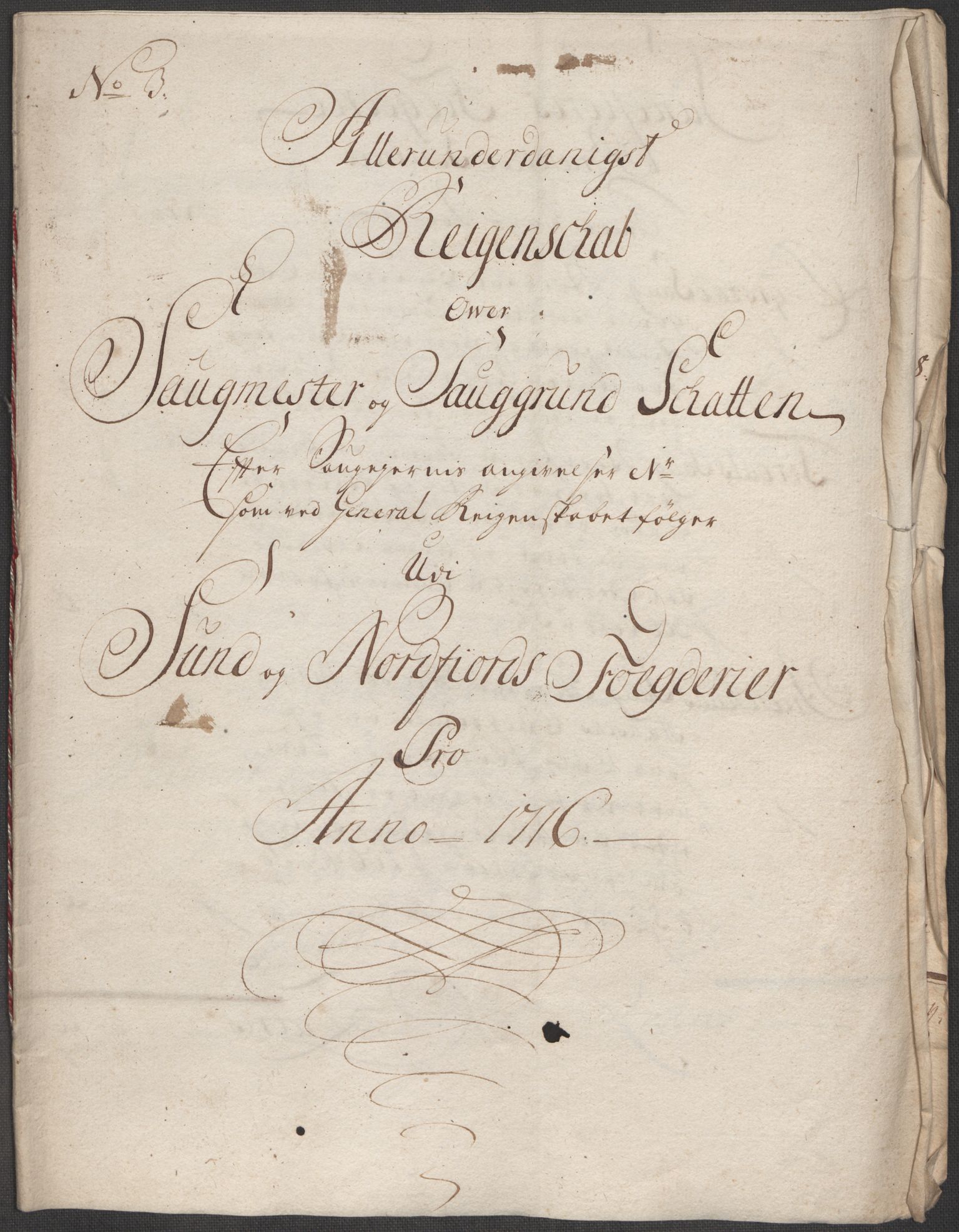 Rentekammeret inntil 1814, Reviderte regnskaper, Fogderegnskap, AV/RA-EA-4092/R53/L3440: Fogderegnskap Sunn- og Nordfjord, 1716, p. 41