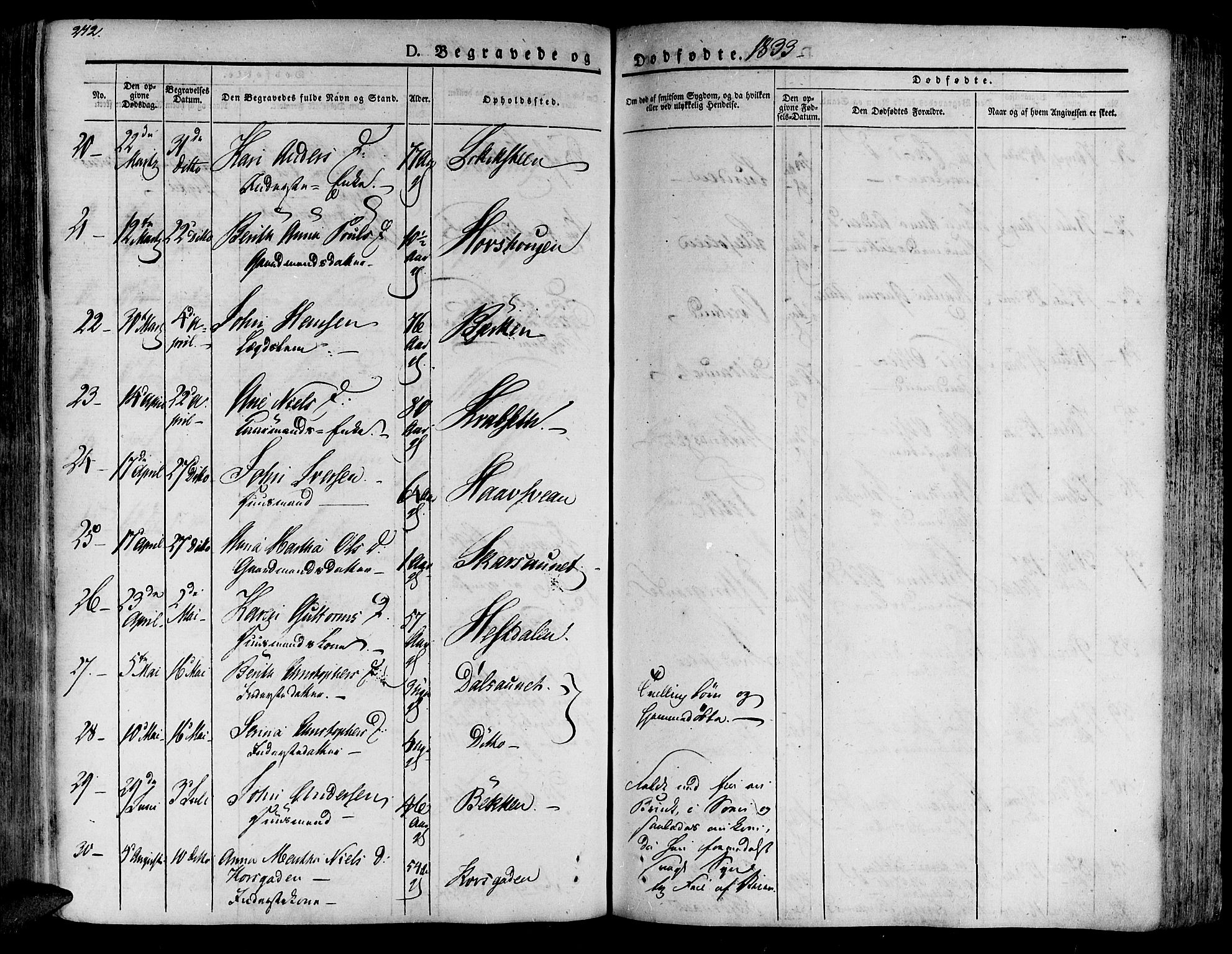 Ministerialprotokoller, klokkerbøker og fødselsregistre - Nord-Trøndelag, AV/SAT-A-1458/701/L0006: Parish register (official) no. 701A06, 1825-1841, p. 273