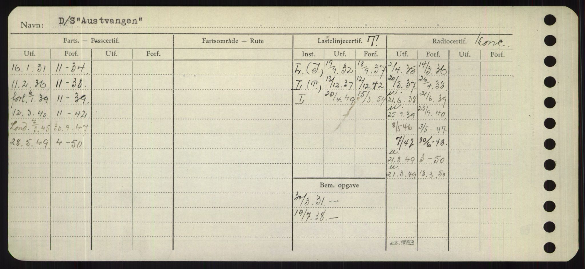 Sjøfartsdirektoratet med forløpere, Skipsmålingen, AV/RA-S-1627/H/Hd/L0002: Fartøy, Apa-Axe, p. 498