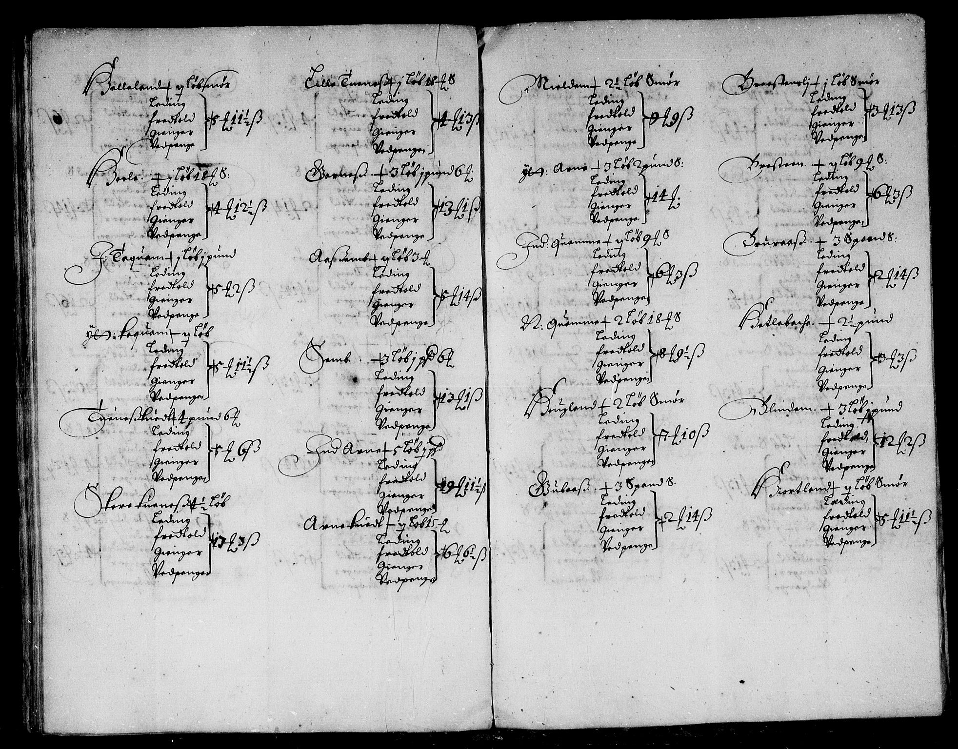 Rentekammeret inntil 1814, Reviderte regnskaper, Stiftamtstueregnskaper, Bergen stiftamt, AV/RA-EA-6043/R/Rc/L0046: Bergen stiftamt, 1676