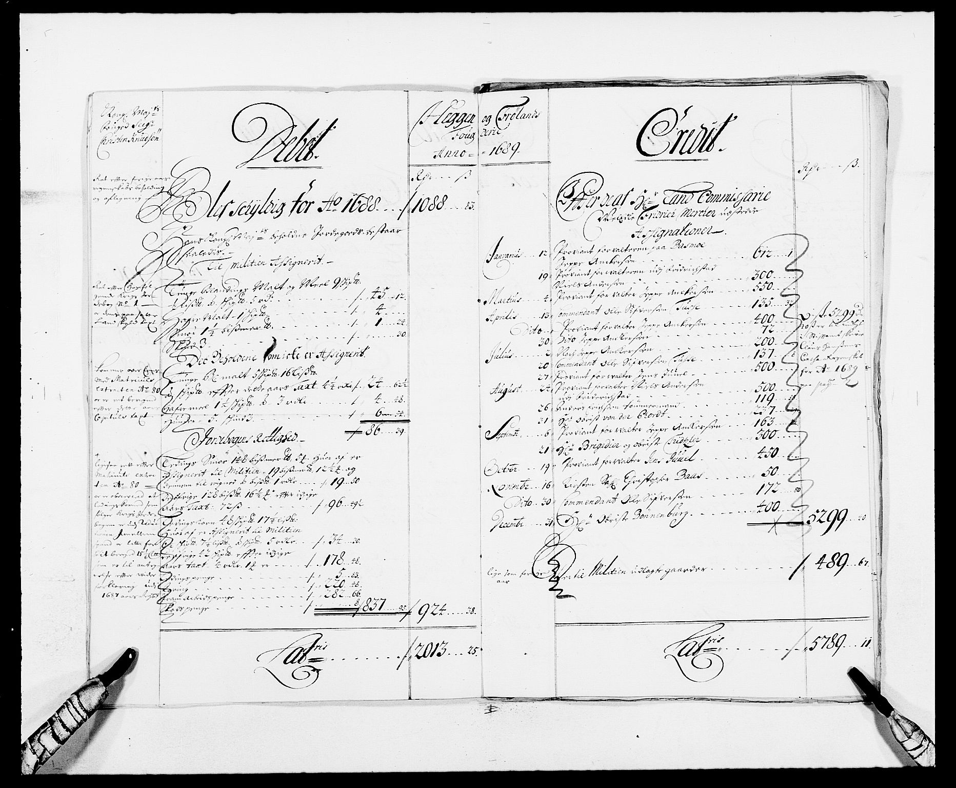 Rentekammeret inntil 1814, Reviderte regnskaper, Fogderegnskap, AV/RA-EA-4092/R06/L0282: Fogderegnskap Heggen og Frøland, 1687-1690, p. 193