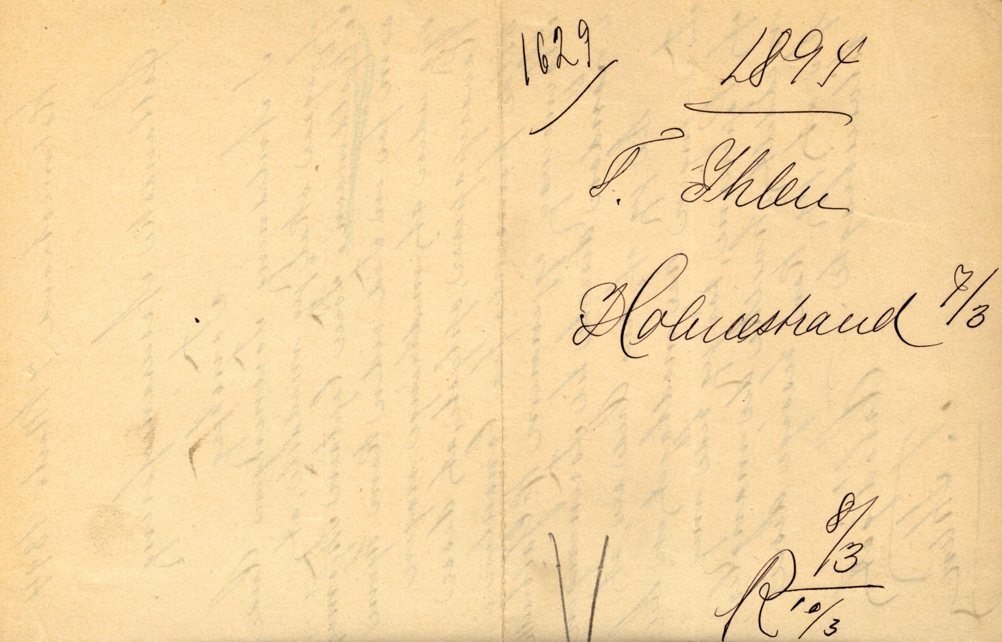 Pa 63 - Østlandske skibsassuranceforening, VEMU/A-1079/G/Ga/L0030/0008: Havaridokumenter / Skjoldmoen, Dalerne, Union, 1894, p. 25