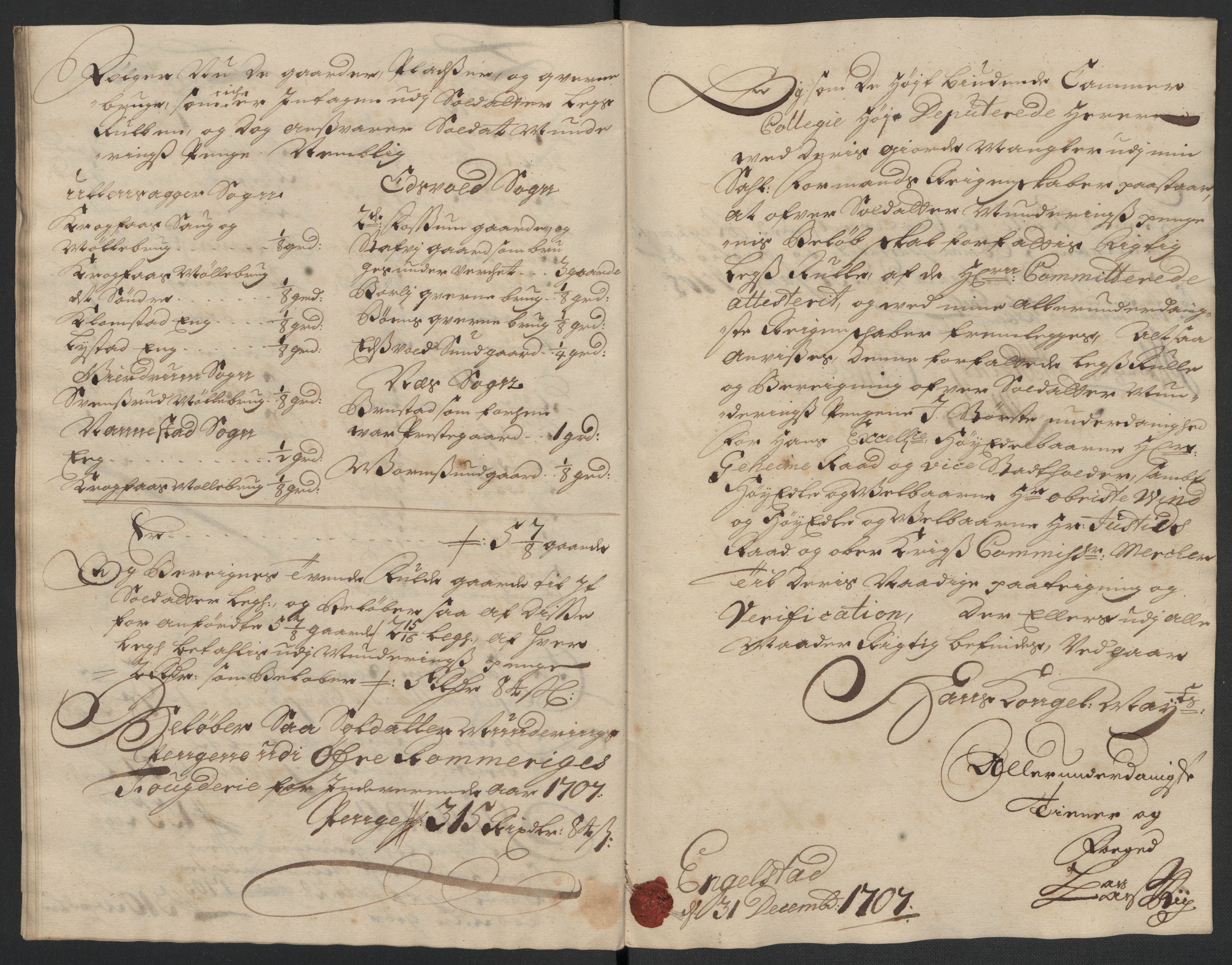 Rentekammeret inntil 1814, Reviderte regnskaper, Fogderegnskap, AV/RA-EA-4092/R12/L0718: Fogderegnskap Øvre Romerike, 1706-1707, p. 417