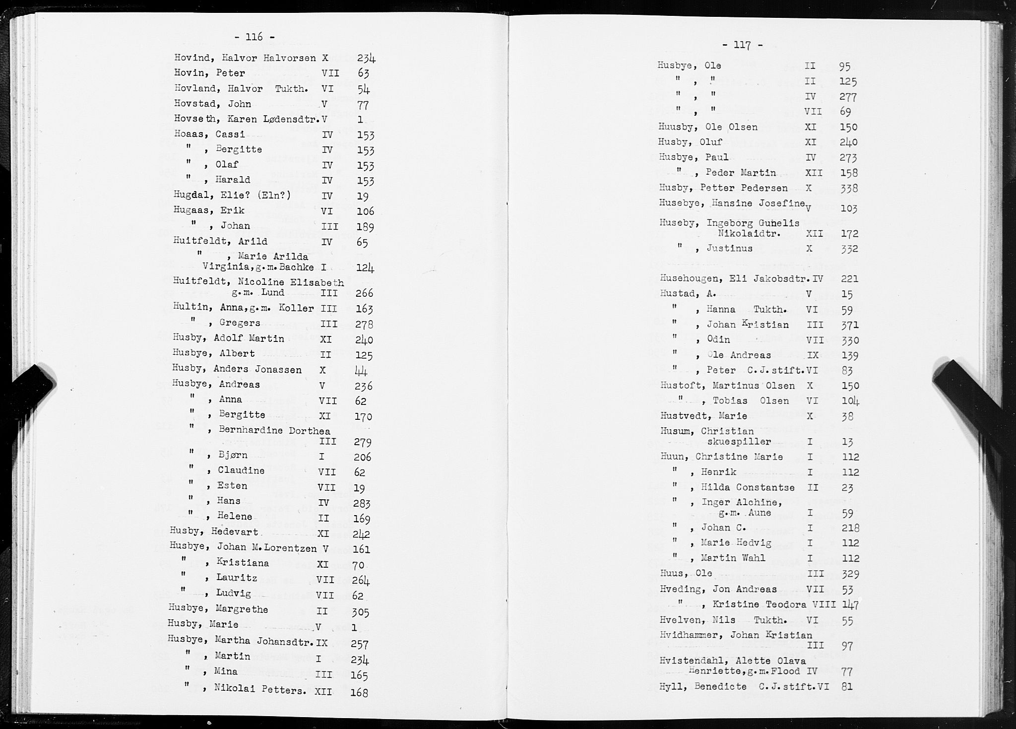 SAT, 1875 census for 1601 Trondheim, 1875, p. 116-117