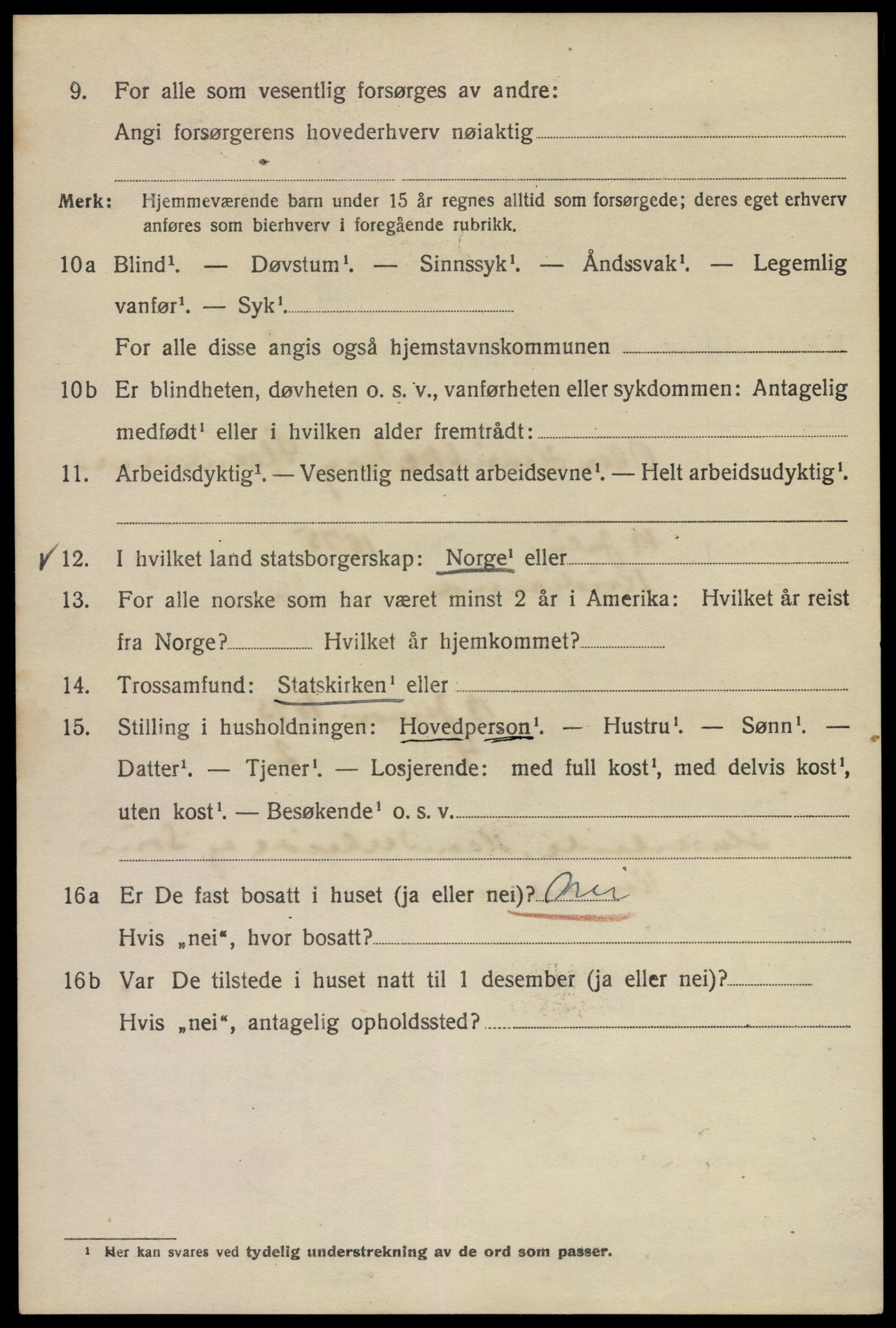 SAO, 1920 census for Kristiania, 1920, p. 366970