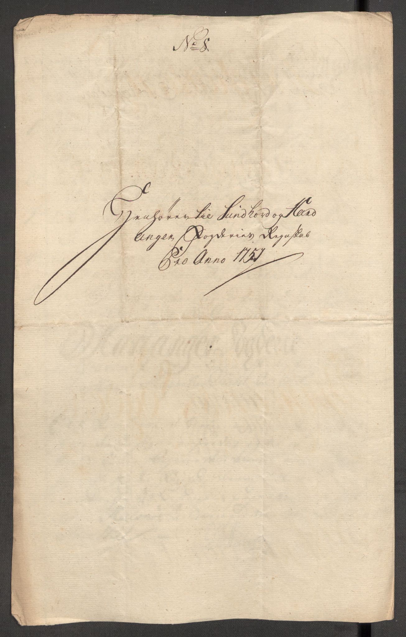 Rentekammeret inntil 1814, Reviderte regnskaper, Fogderegnskap, RA/EA-4092/R48/L3056: Fogderegnskap Sunnhordland og Hardanger, 1751, p. 140