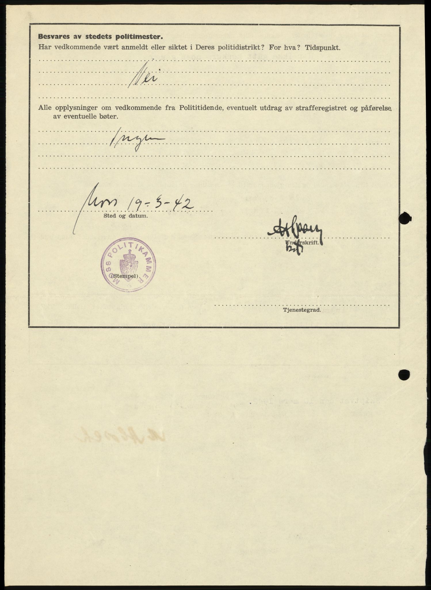 Sosialdepartementet, Våre Falne, RA/S-1708/E/Ee/L0025: Personmapper: Abelsen 01 - Amundsen, H. 65, 1945-1951, p. 56