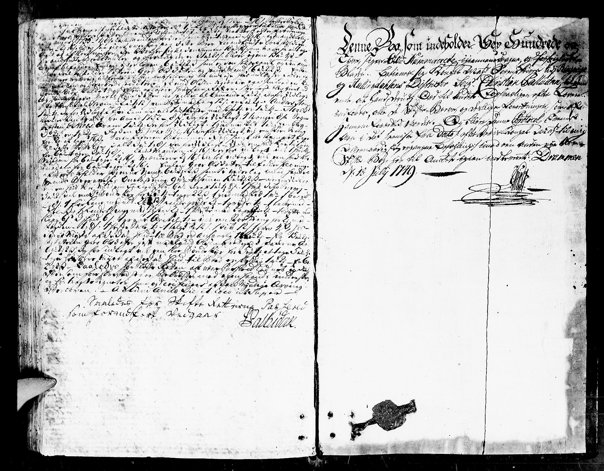Ringerike og Hallingdal sorenskriveri, SAKO/A-81/H/Ha/L0015: Skifteprotokoll, 1749-1752, p. 620b-621a
