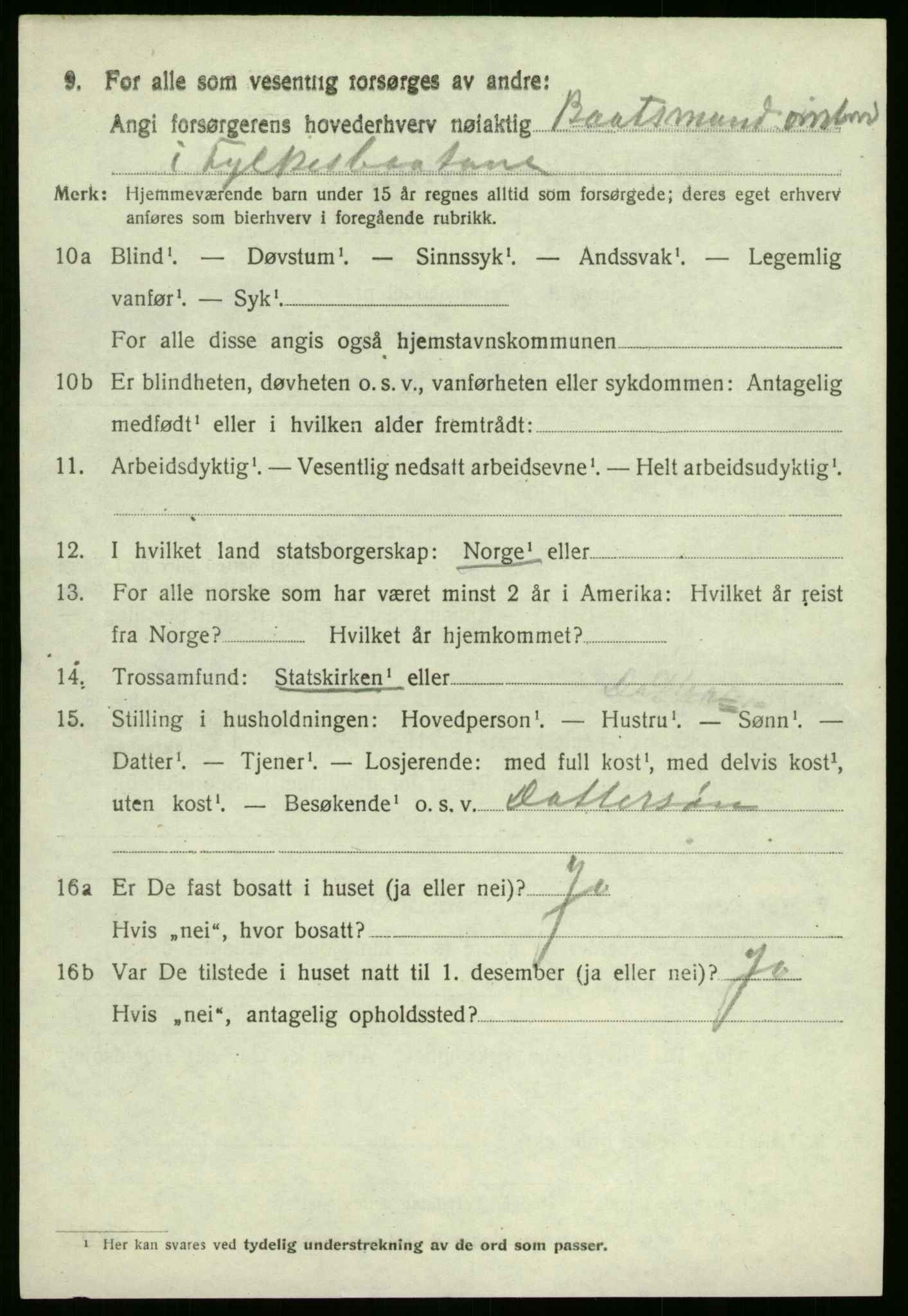 SAB, 1920 census for Vevring, 1920, p. 669