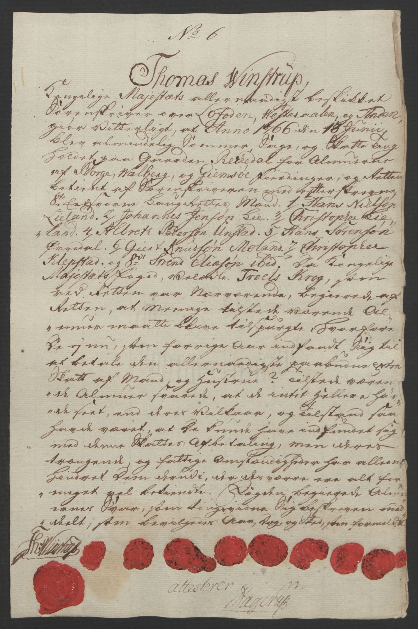 Rentekammeret inntil 1814, Reviderte regnskaper, Fogderegnskap, AV/RA-EA-4092/R67/L4747: Ekstraskatten Vesterålen, Andenes og Lofoten, 1762-1766, p. 476