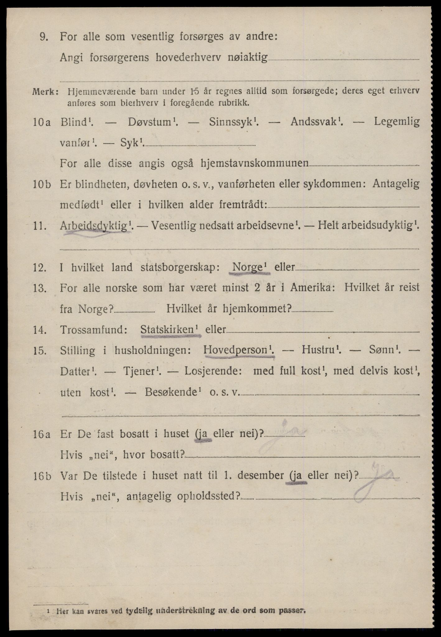 SAT, 1920 census for Skodje, 1920, p. 664