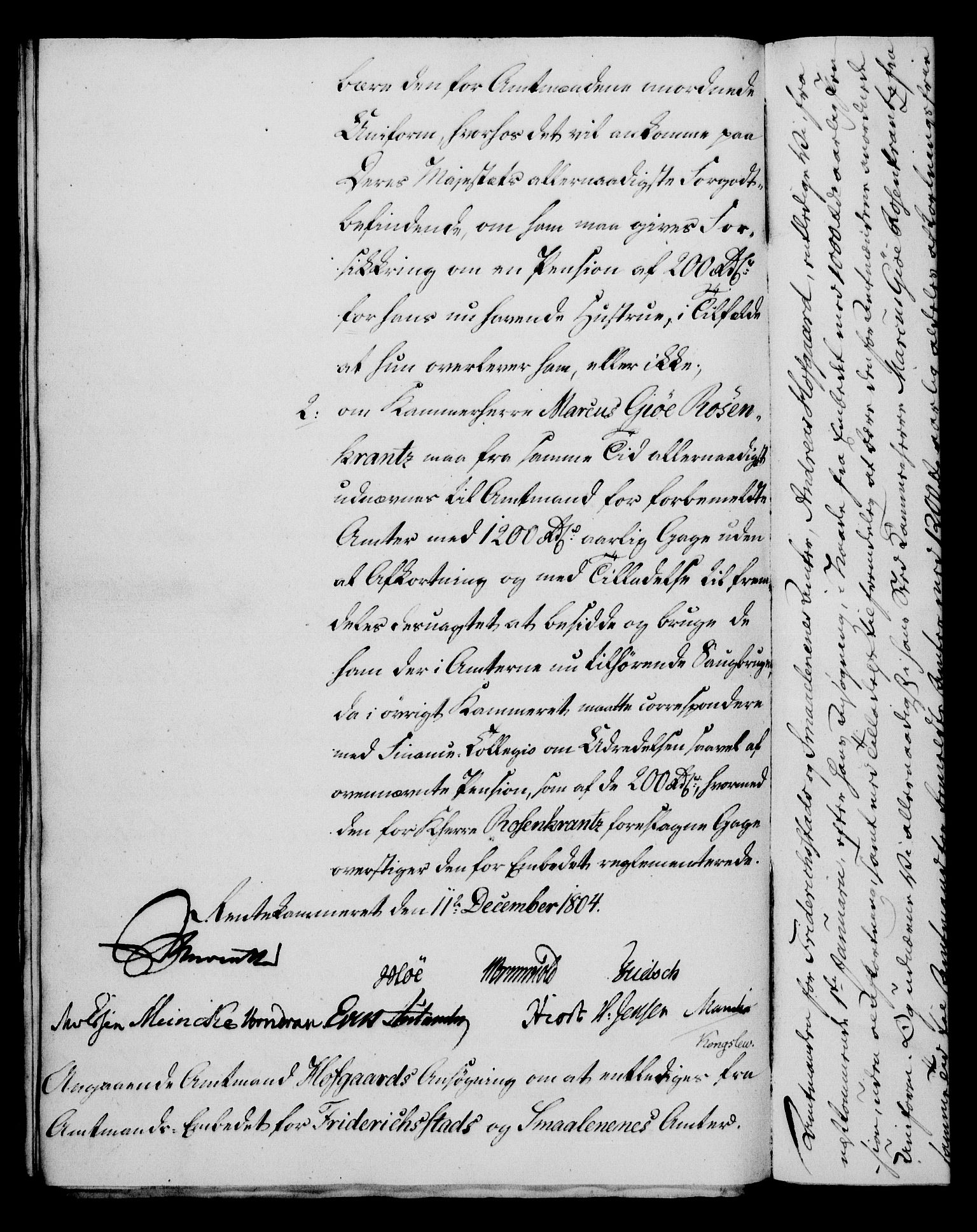Rentekammeret, Kammerkanselliet, AV/RA-EA-3111/G/Gf/Gfa/L0086: Norsk relasjons- og resolusjonsprotokoll (merket RK 52.86), 1804, p. 932