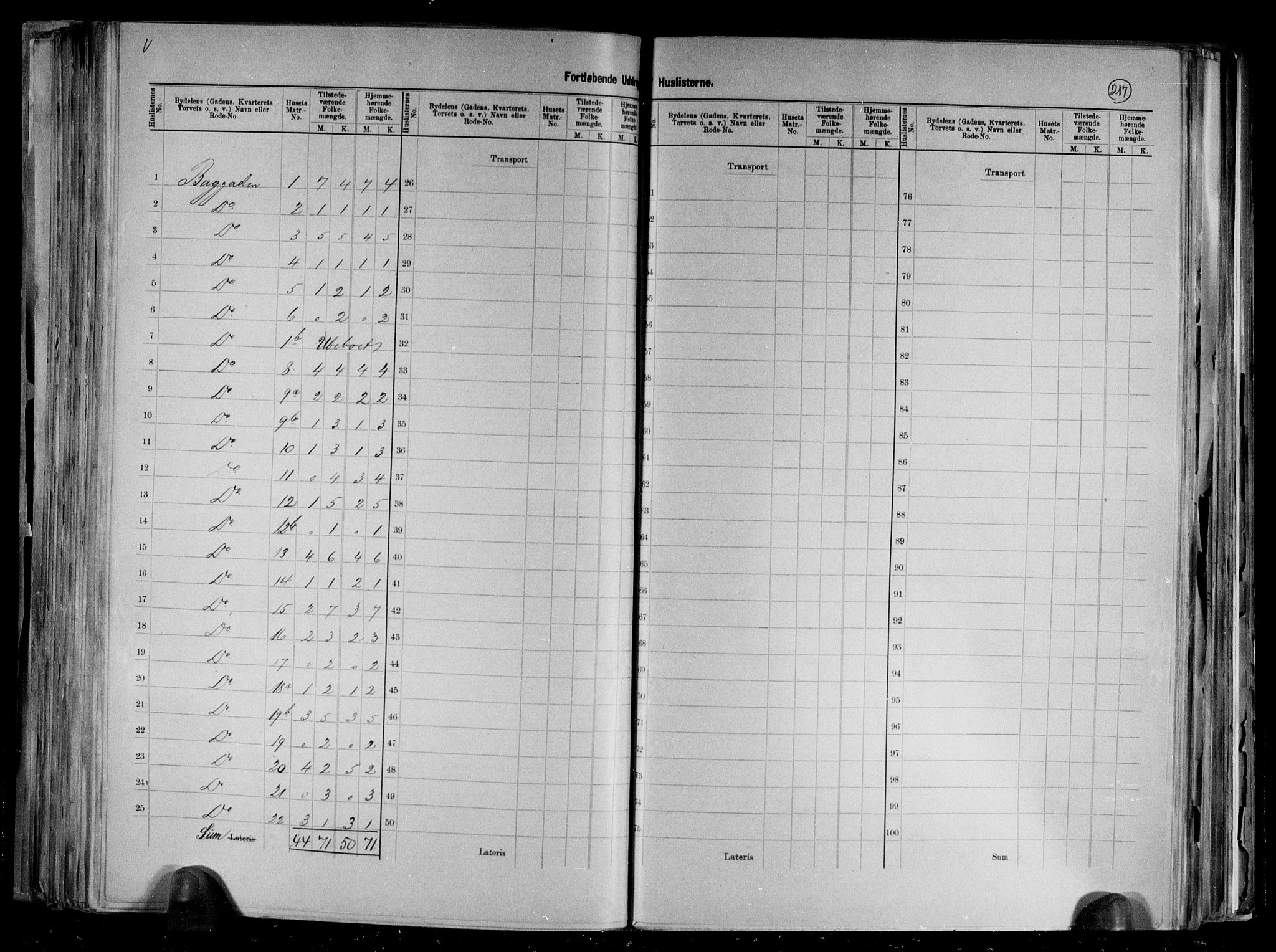 RA, 1891 census for 1002 Mandal, 1891, p. 15