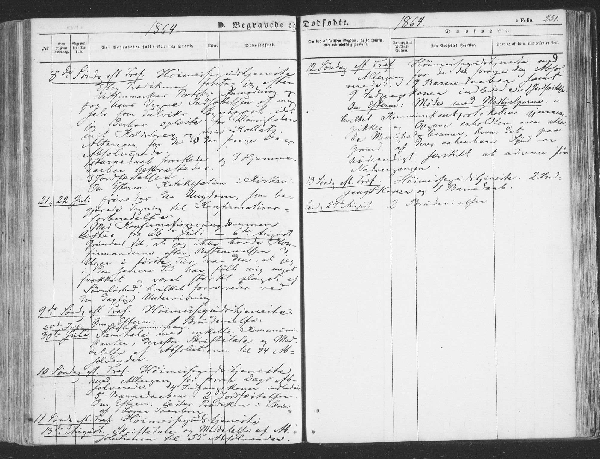 Talvik sokneprestkontor, SATØ/S-1337/H/Ha/L0010kirke: Parish register (official) no. 10, 1852-1864, p. 251