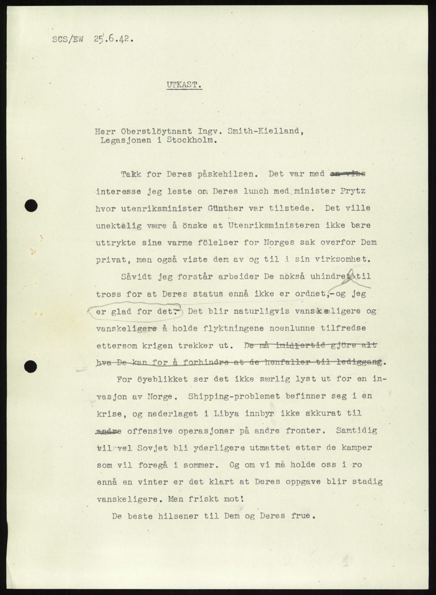 Lie, Trygve, RA/PA-1407/D/L0003: Blandet korrespondanse., 1940-1948, p. 749