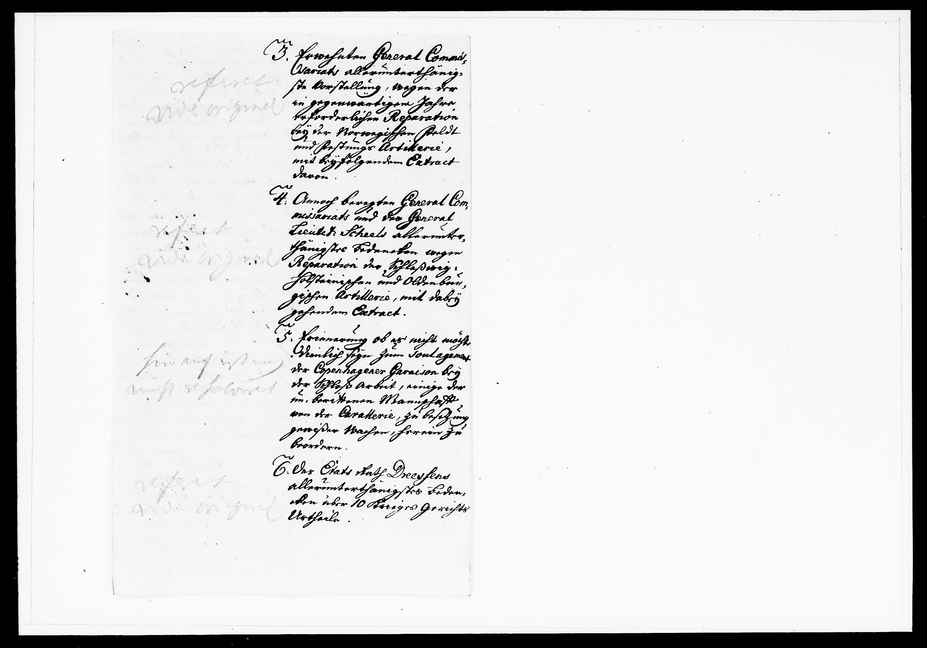 Krigskollegiet, Krigskancelliet, DRA/A-0006/-/1143-1150: Refererede sager, 1738, p. 91