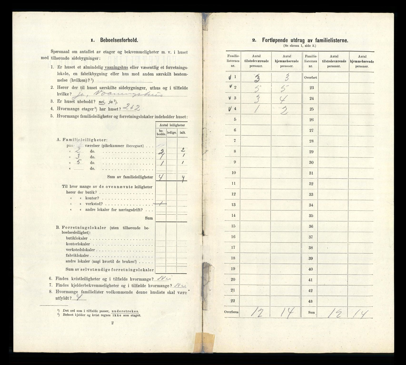 RA, 1910 census for Bergen, 1910, p. 35008