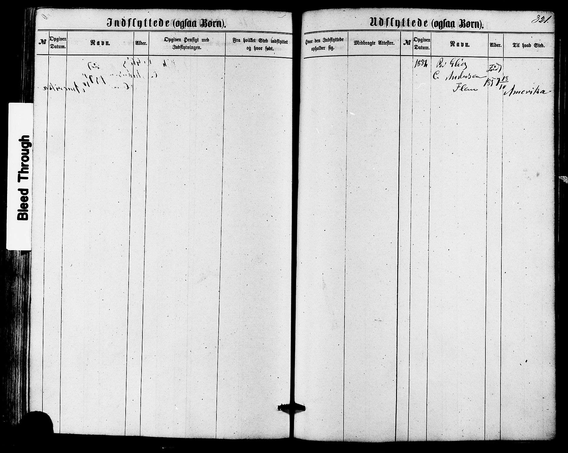 Ministerialprotokoller, klokkerbøker og fødselsregistre - Møre og Romsdal, SAT/A-1454/536/L0498: Parish register (official) no. 536A07, 1862-1875, p. 321