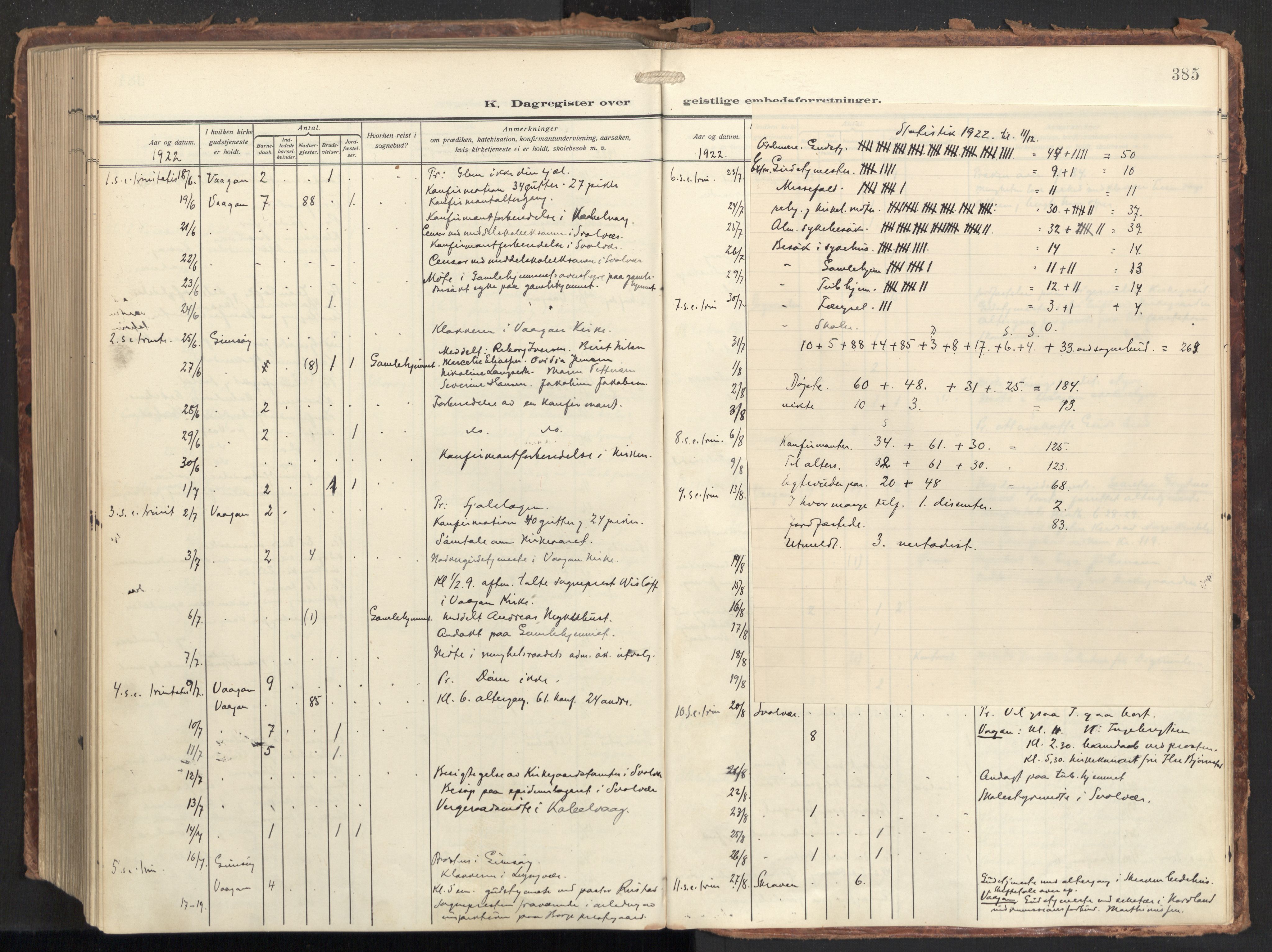 Ministerialprotokoller, klokkerbøker og fødselsregistre - Nordland, SAT/A-1459/874/L1064: Parish register (official) no. 874A08, 1915-1926