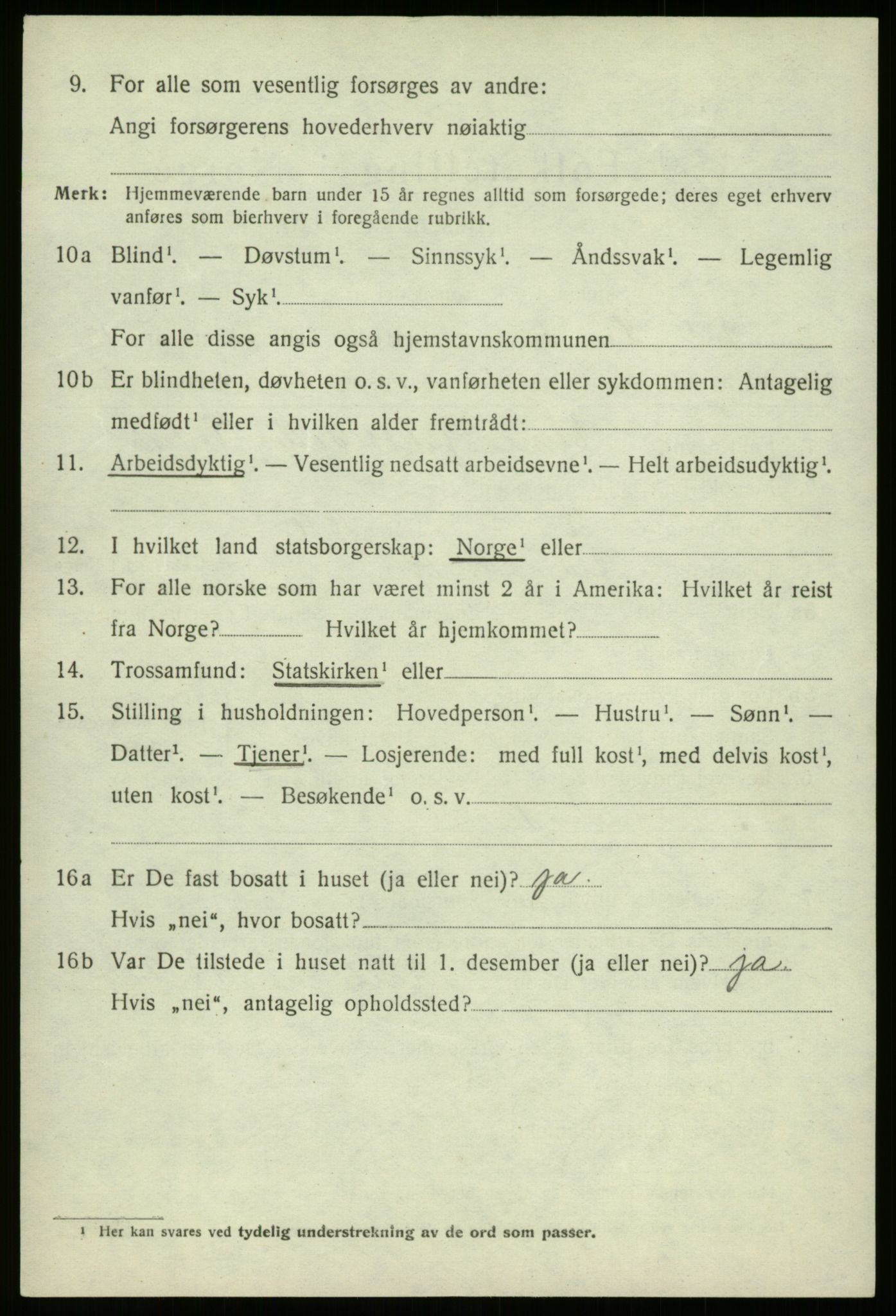 SAB, 1920 census for Eid, 1920, p. 7769