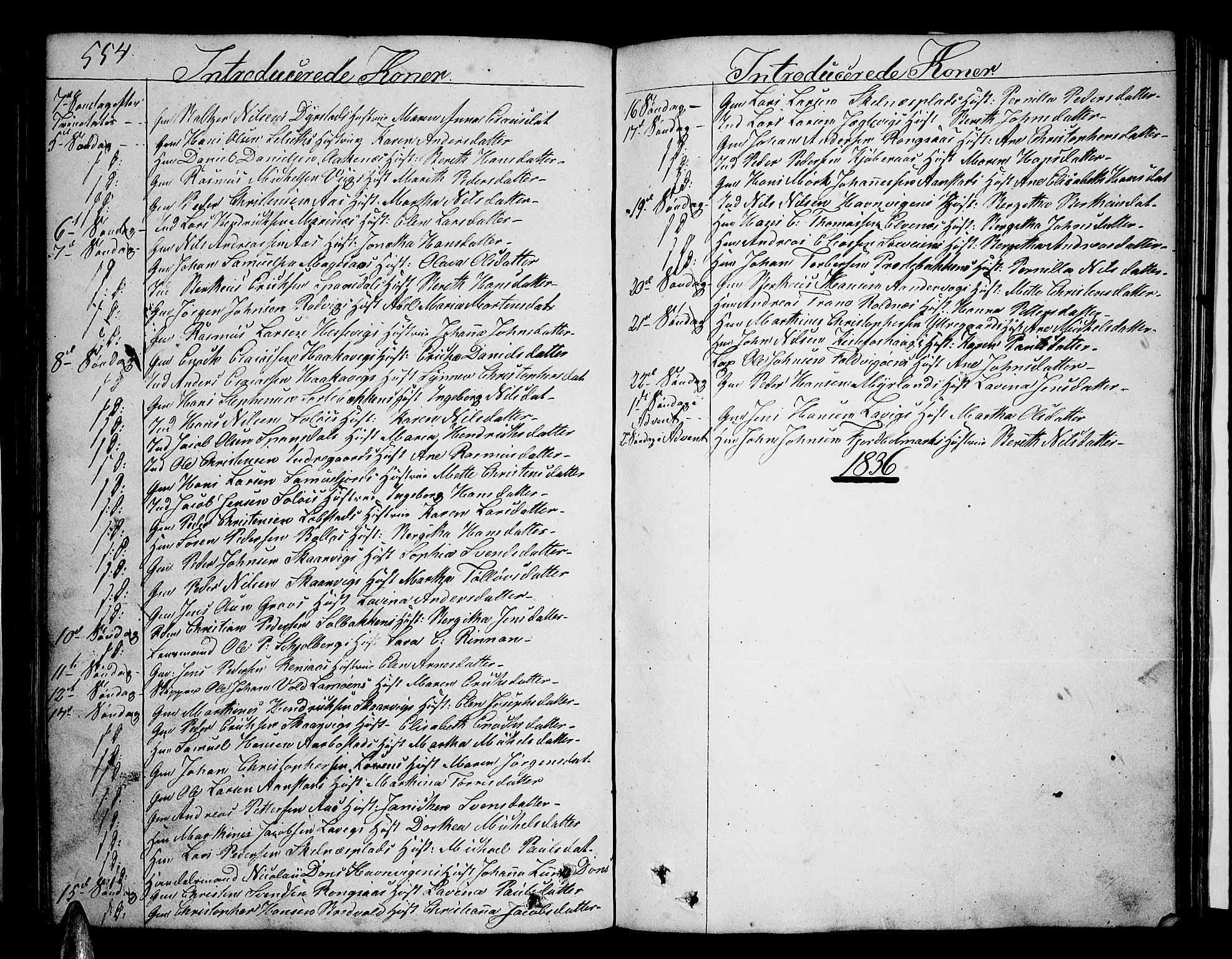 Ibestad sokneprestembete, AV/SATØ-S-0077/H/Ha/Hab/L0003klokker: Parish register (copy) no. 3, 1833-1852, p. 554