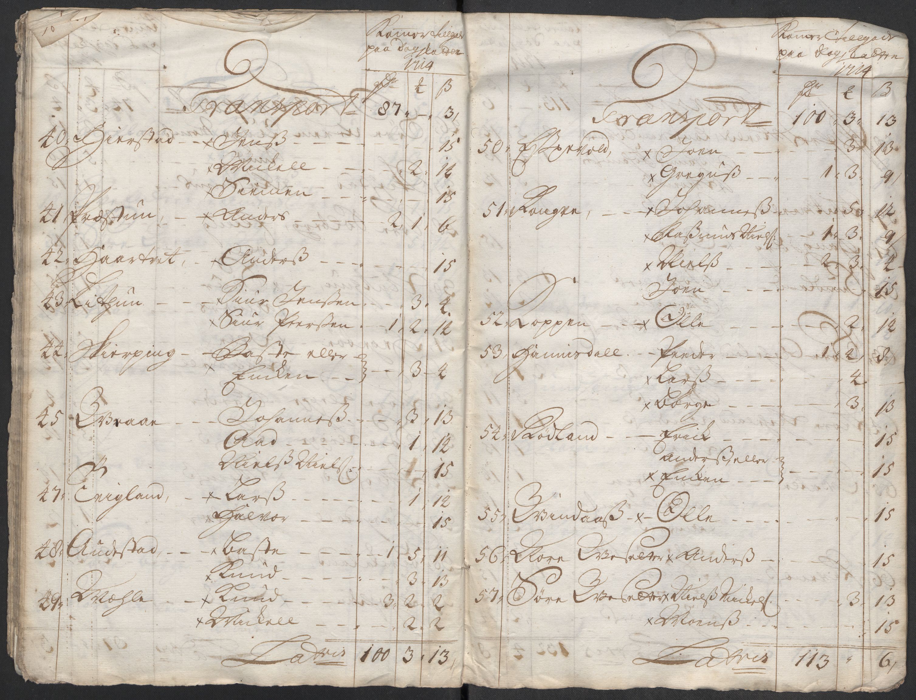 Rentekammeret inntil 1814, Reviderte regnskaper, Fogderegnskap, AV/RA-EA-4092/R51/L3198: Fogderegnskap Nordhordland og Voss, 1715, p. 374