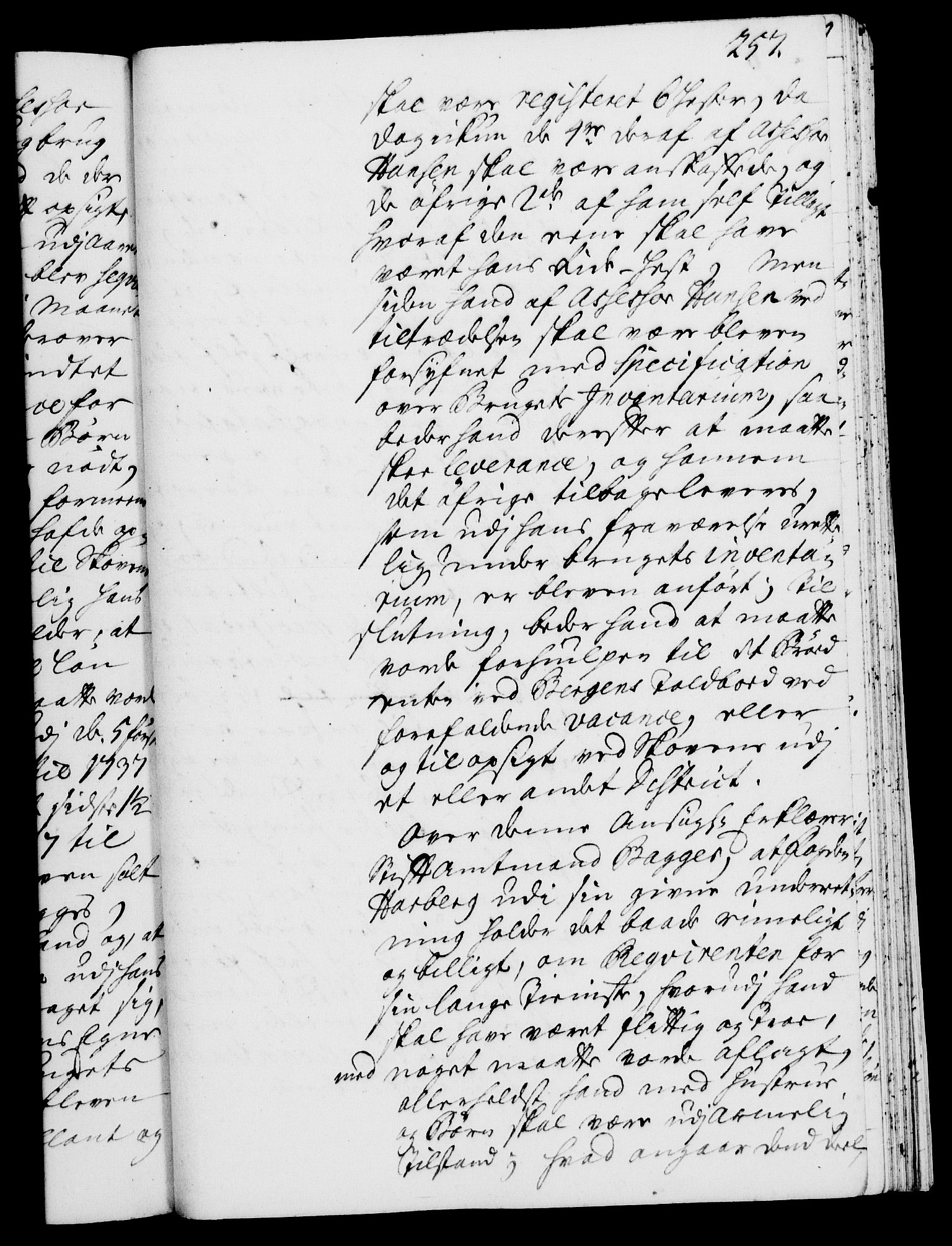 Rentekammeret, Kammerkanselliet, RA/EA-3111/G/Gh/Gha/L0021: Norsk ekstraktmemorialprotokoll (merket RK 53.66), 1739, p. 257