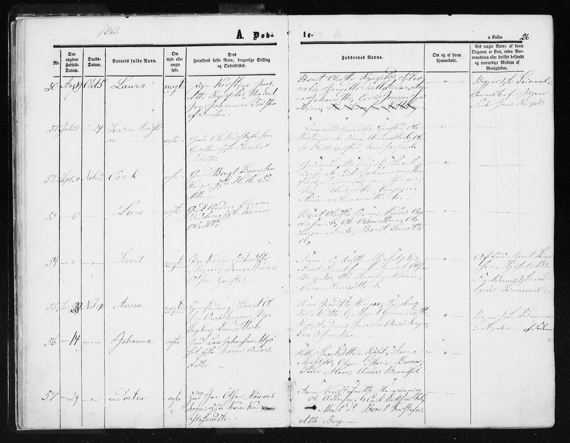 Ministerialprotokoller, klokkerbøker og fødselsregistre - Sør-Trøndelag, AV/SAT-A-1456/612/L0377: Parish register (official) no. 612A09, 1859-1877, p. 26