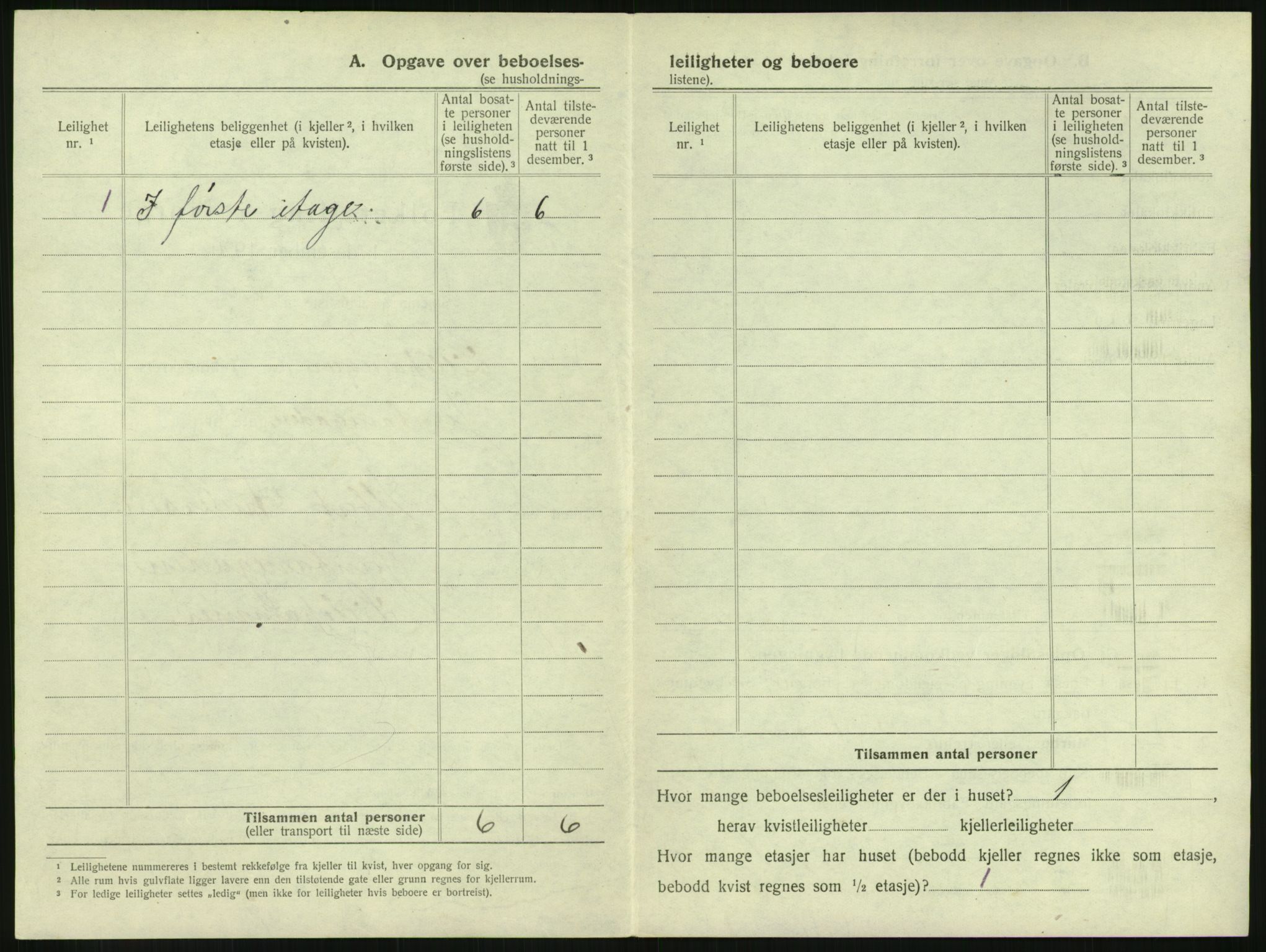 SAH, 1920 census for Lillehammer, 1920, p. 363