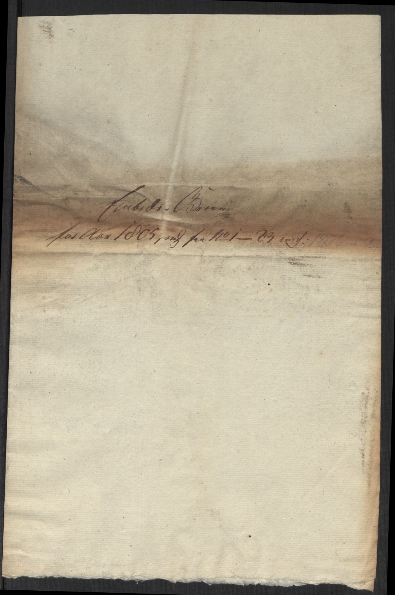 Rentekammeret inntil 1814, Realistisk ordnet avdeling, RA/EA-4070/Oa/L0008: [Y6]: Embetsbrev til myntmesteren på Kongsberg (1797-1806 og 1808-1813), 1797-1813, p. 201