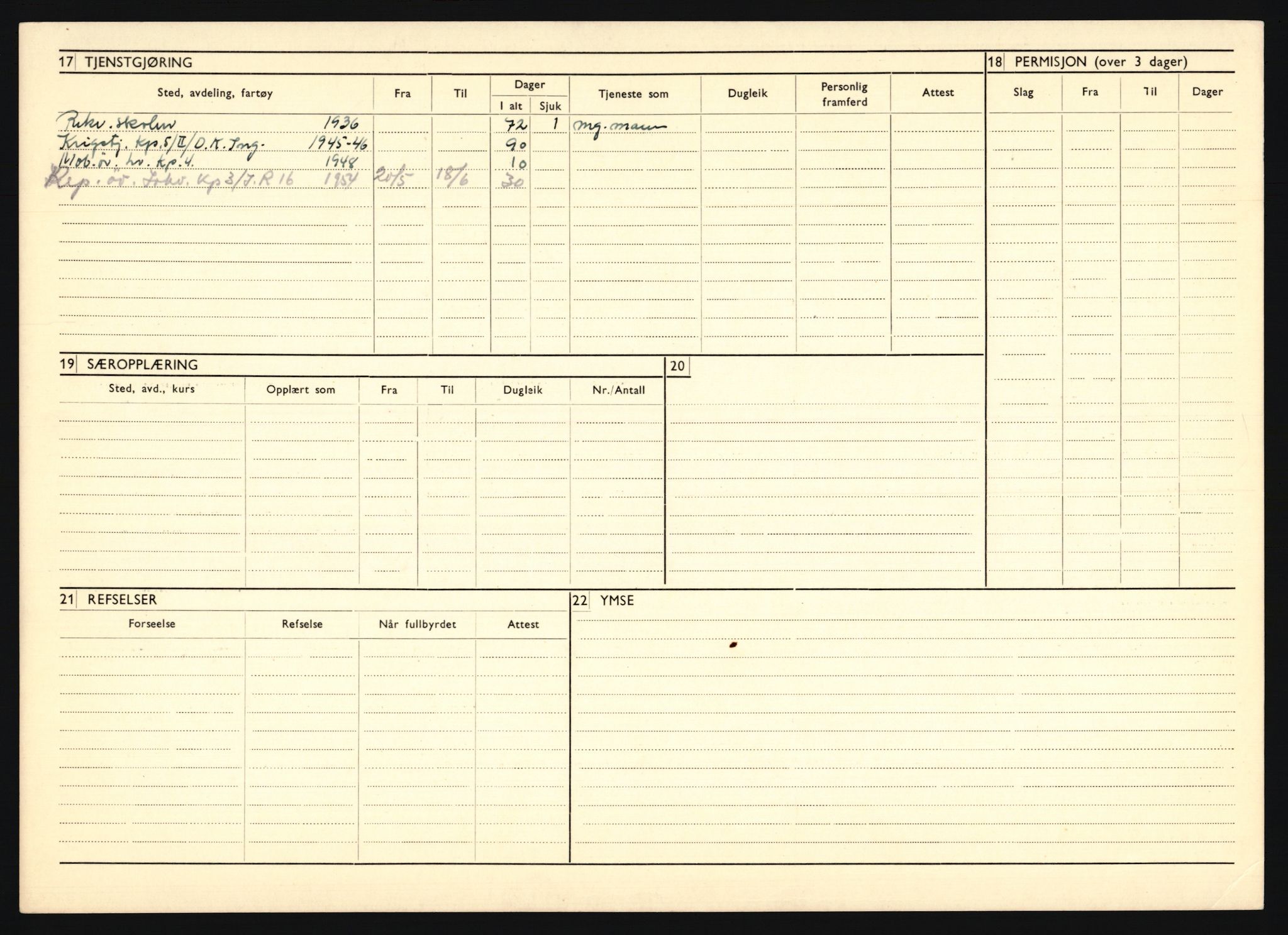 Forsvaret, Troms infanteriregiment nr. 16, AV/RA-RAFA-3146/P/Pa/L0020: Rulleblad for regimentets menige mannskaper, årsklasse 1936, 1936, p. 578