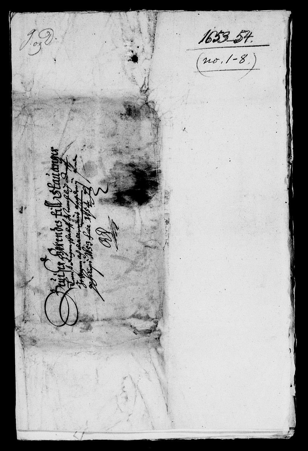 Rentekammeret inntil 1814, Reviderte regnskaper, Lensregnskaper, AV/RA-EA-5023/R/Rb/Rbs/L0035: Stavanger len, 1648-1655