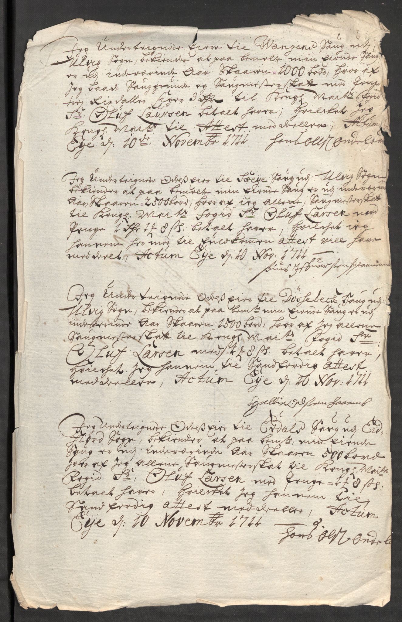 Rentekammeret inntil 1814, Reviderte regnskaper, Fogderegnskap, AV/RA-EA-4092/R48/L2987: Fogderegnskap Sunnhordland og Hardanger, 1711, p. 307