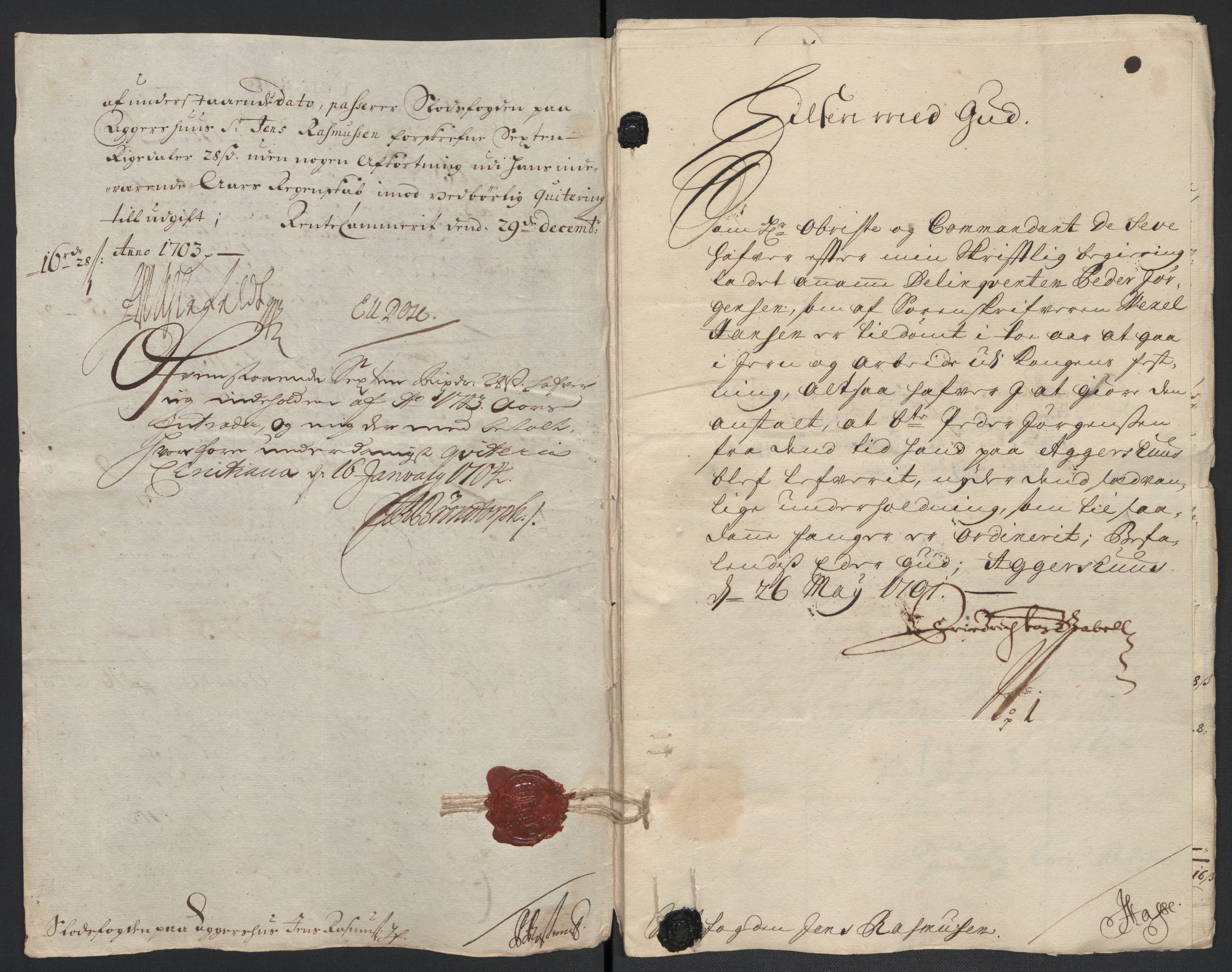 Rentekammeret inntil 1814, Reviderte regnskaper, Fogderegnskap, AV/RA-EA-4092/R10/L0445: Fogderegnskap Aker og Follo, 1703-1704, p. 230