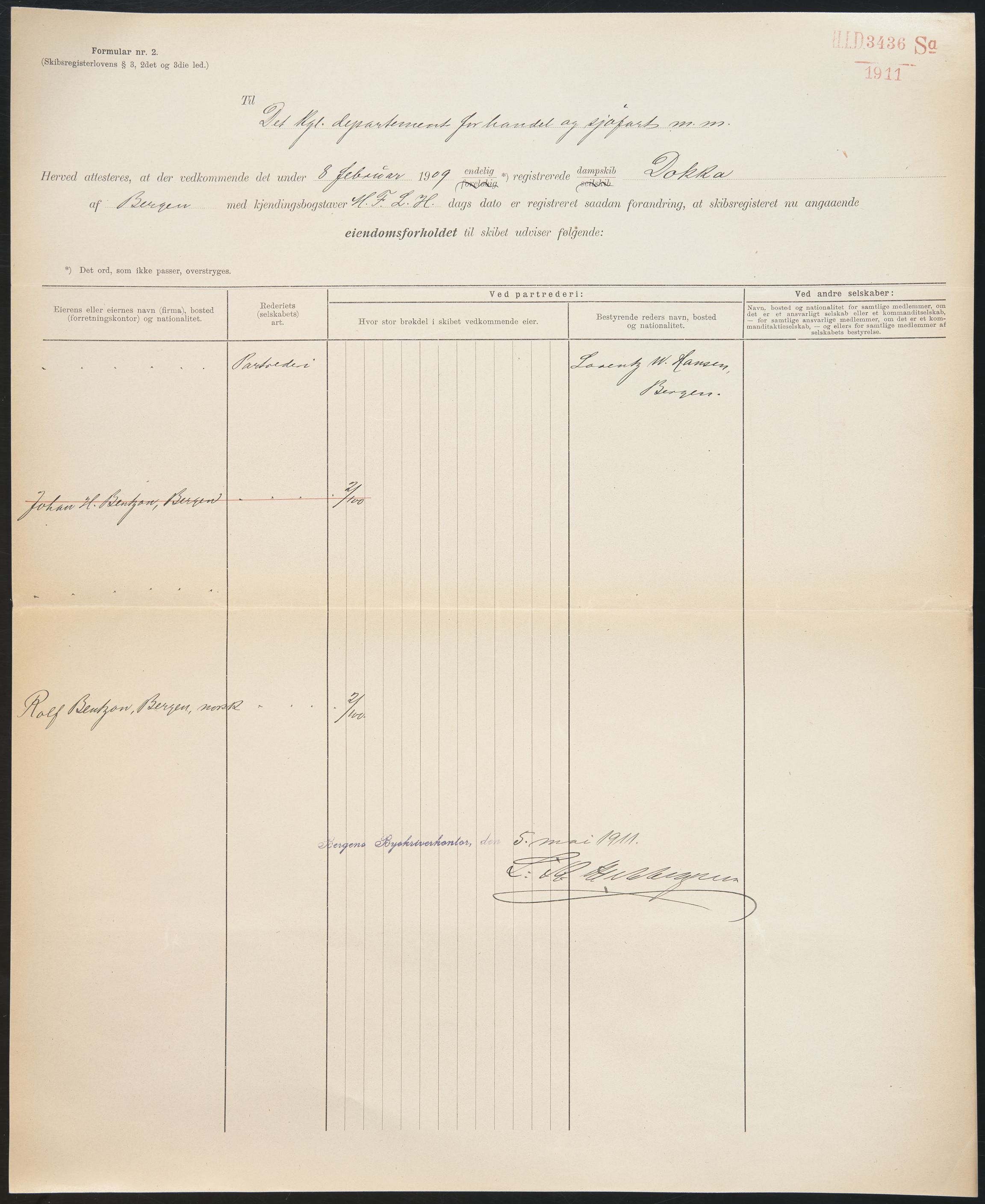 Sjøfartsdirektoratet med forløpere, skipsmapper slettede skip, AV/RA-S-4998/F/Fa/L0245: --, 1876-1919, p. 198