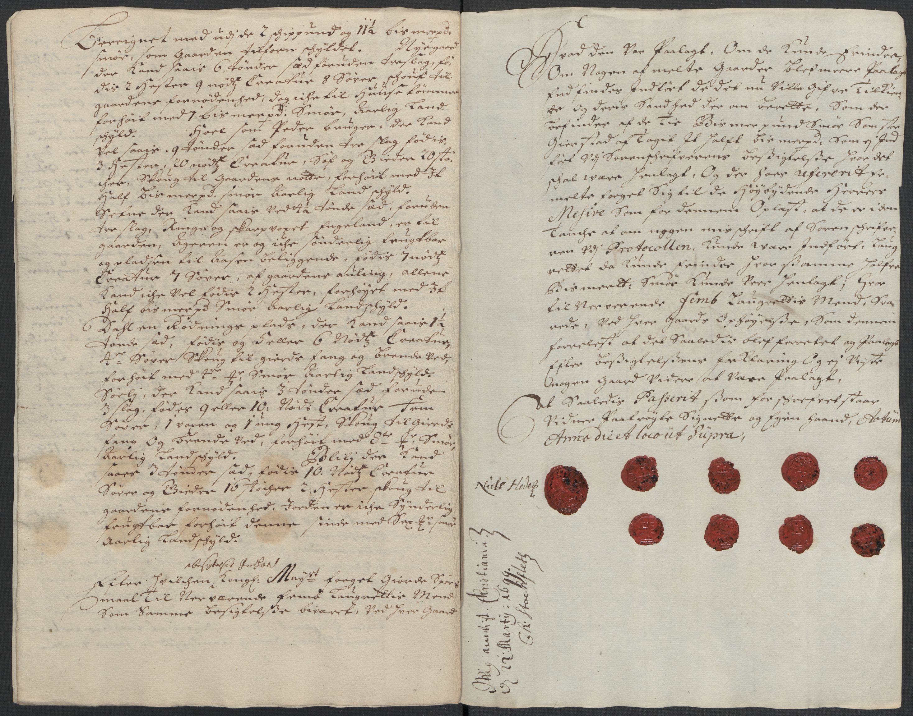 Rentekammeret inntil 1814, Reviderte regnskaper, Fogderegnskap, RA/EA-4092/R18/L1296: Fogderegnskap Hadeland, Toten og Valdres, 1698, p. 119