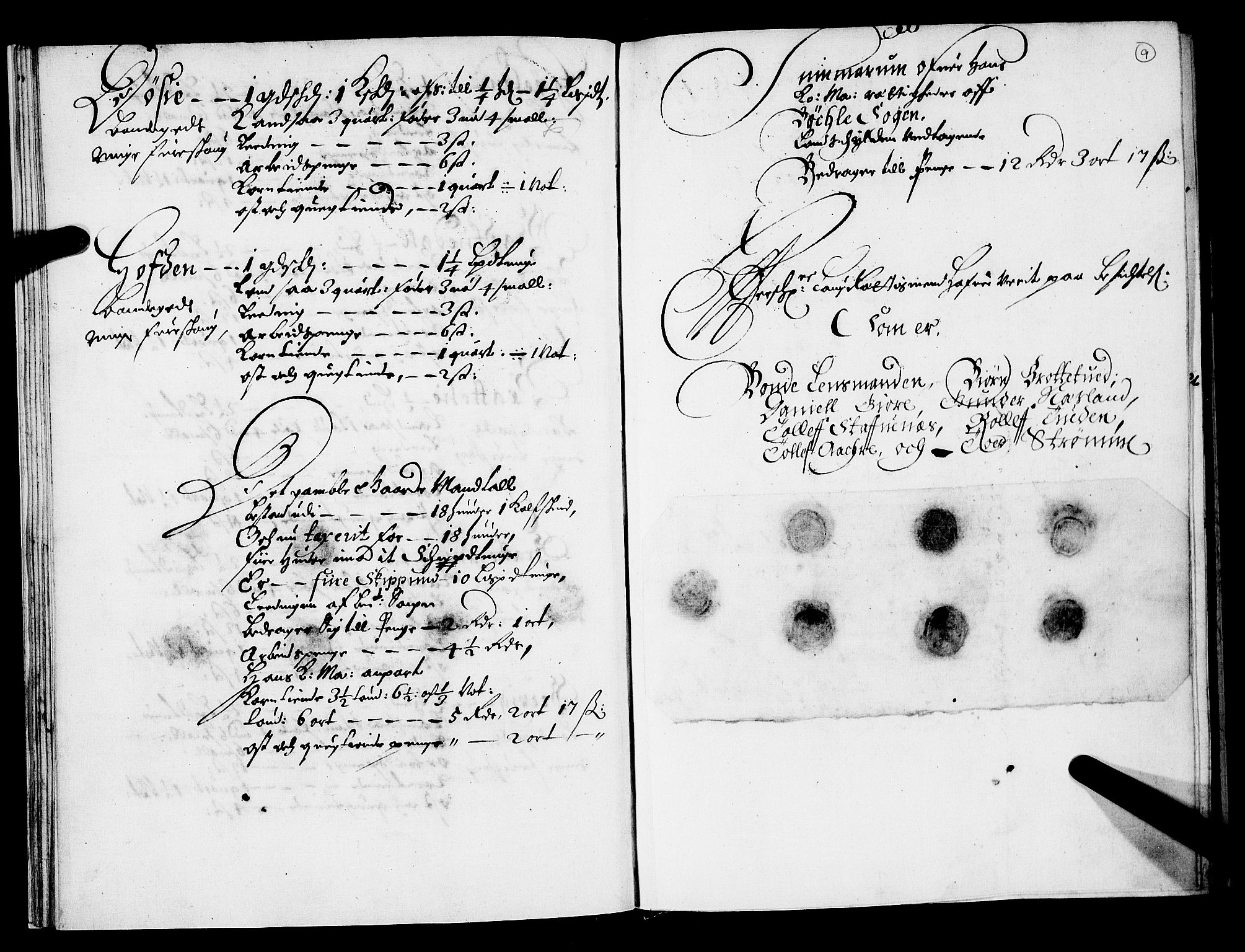 Rentekammeret inntil 1814, Realistisk ordnet avdeling, AV/RA-EA-4070/N/Nb/Nba/L0029: Råbyggelag fogderi, 1668, p. 8b-9a