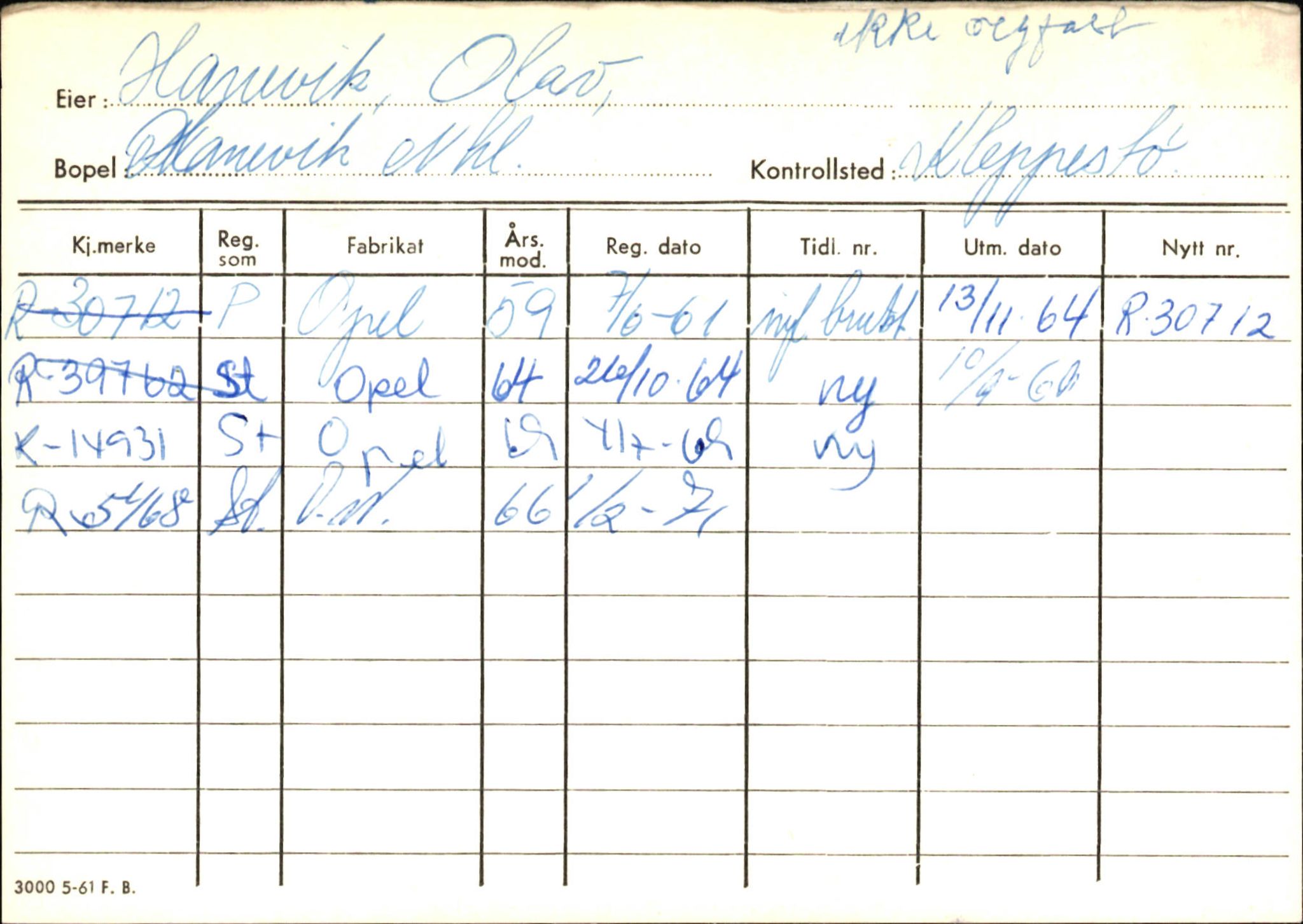 Statens vegvesen, Hordaland vegkontor, AV/SAB-A-5201/2/Ha/L0018: R-eierkort H, 1920-1971, p. 804