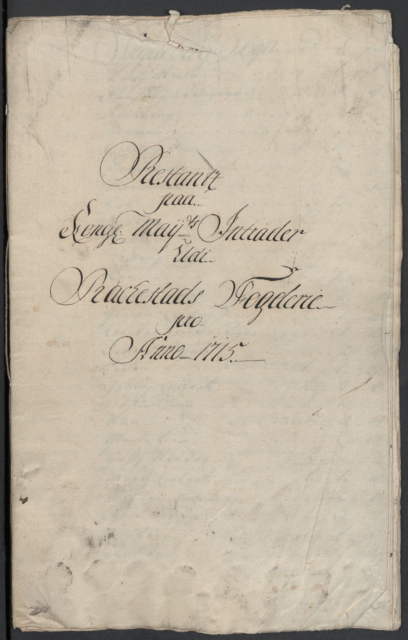 Rentekammeret inntil 1814, Reviderte regnskaper, Fogderegnskap, RA/EA-4092/R07/L0310: Fogderegnskap Rakkestad, Heggen og Frøland, 1715, p. 375