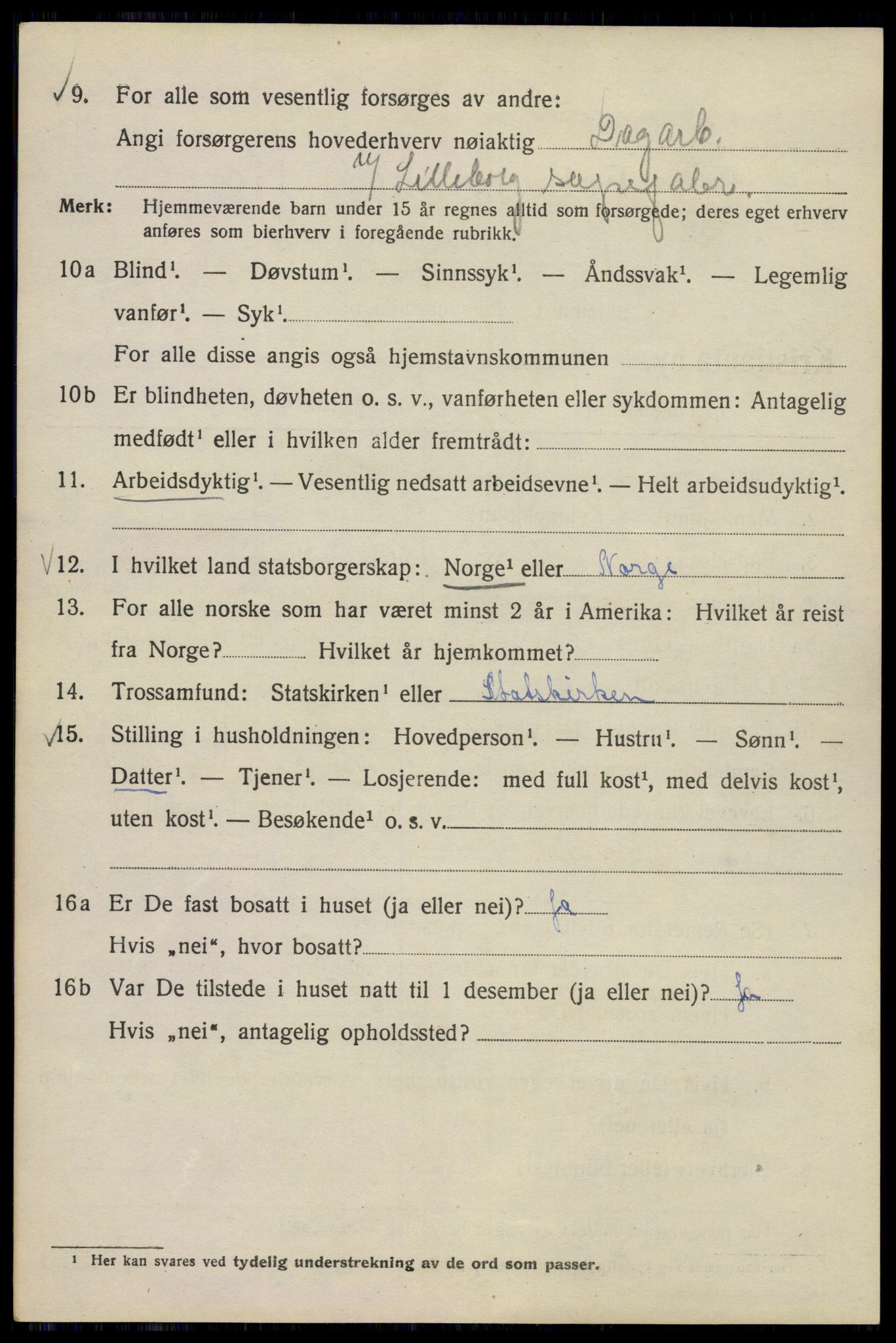 SAO, 1920 census for Kristiania, 1920, p. 382554