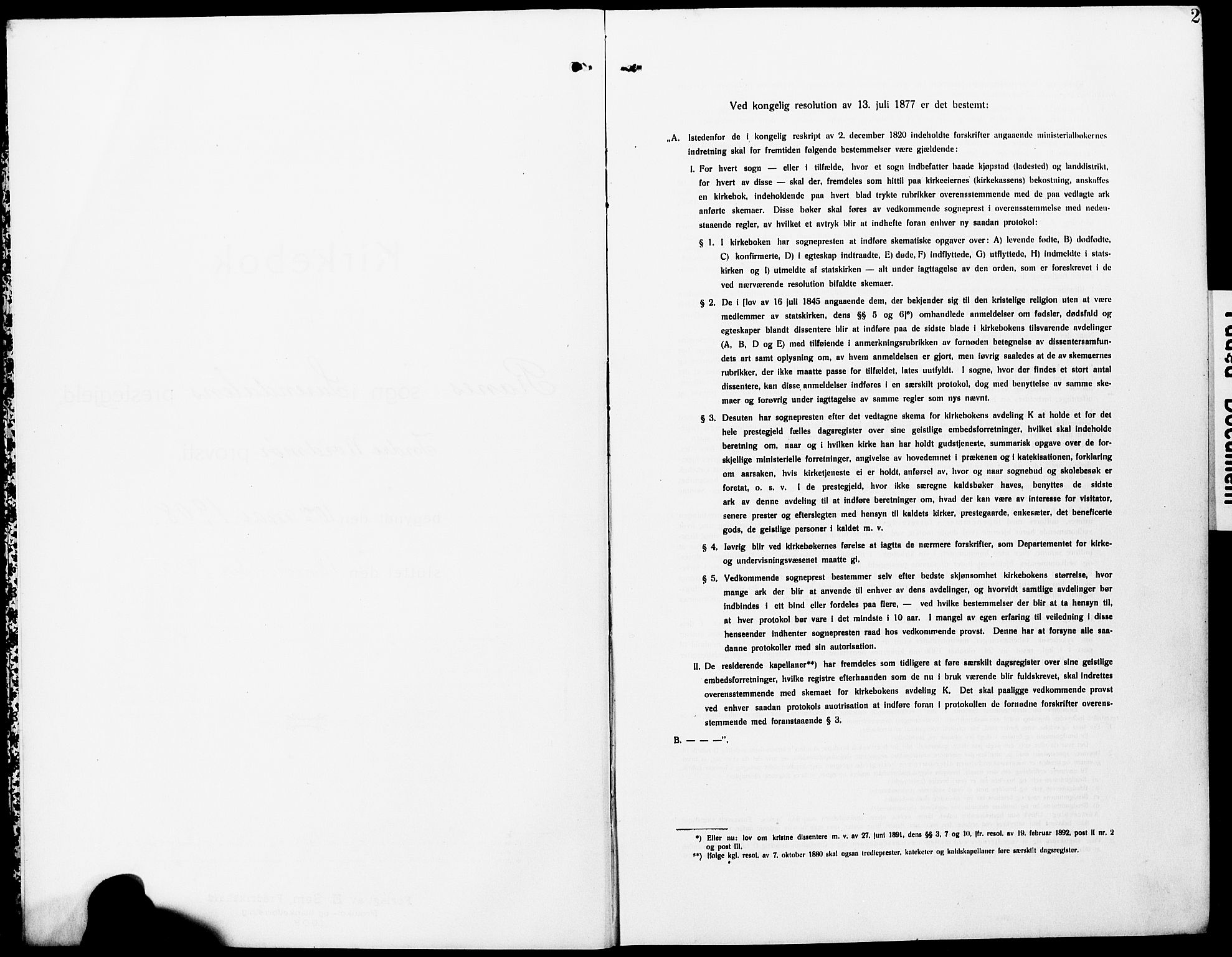 Ministerialprotokoller, klokkerbøker og fødselsregistre - Møre og Romsdal, SAT/A-1454/596/L1059: Parish register (copy) no. 596C02, 1908-1922, p. 2