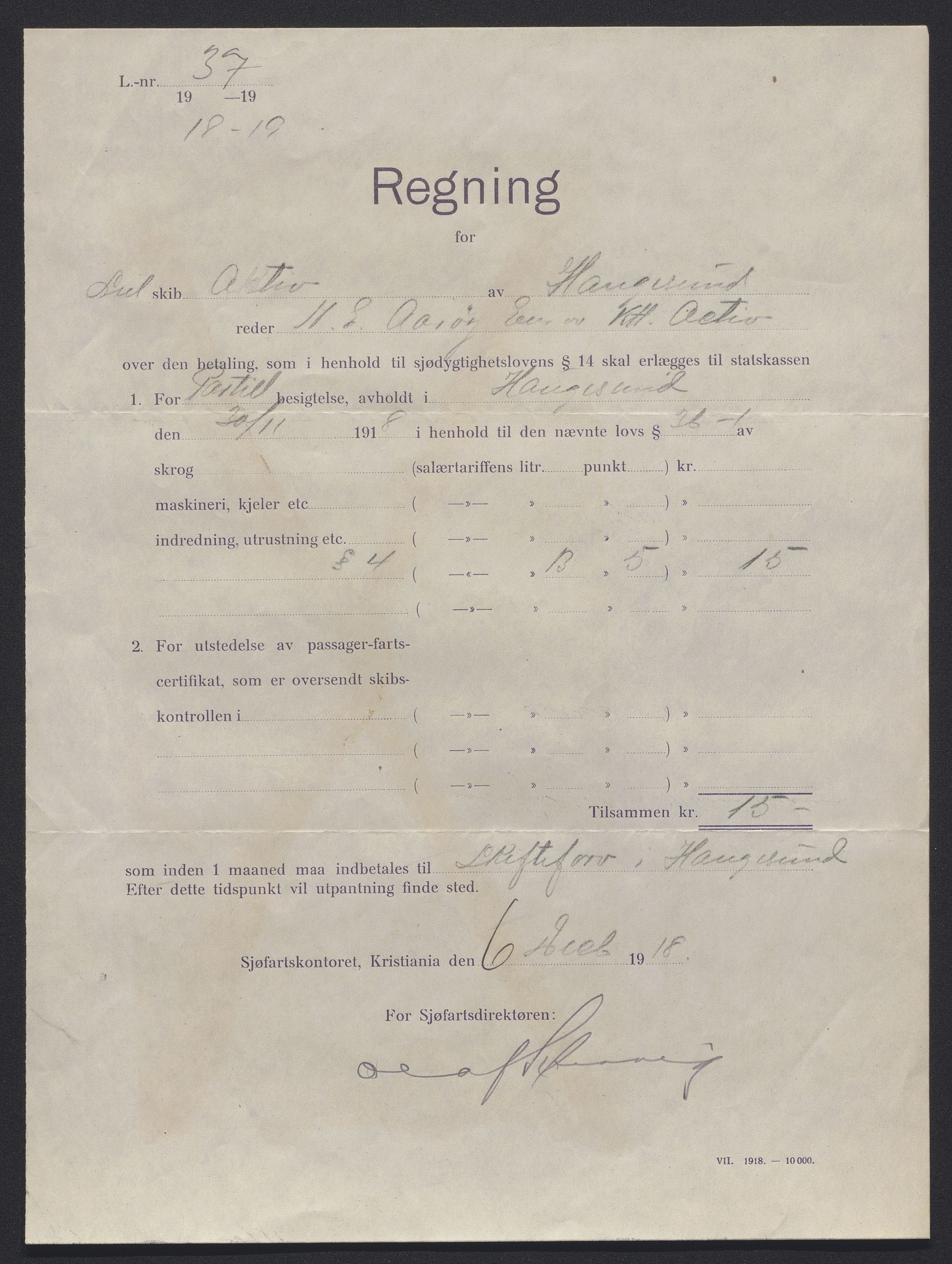 Sjøfartsdirektoratet med forløpere, skipsmapper slettede skip, AV/RA-S-4998/F/Fa/L0003: --, 1848-1912, p. 467