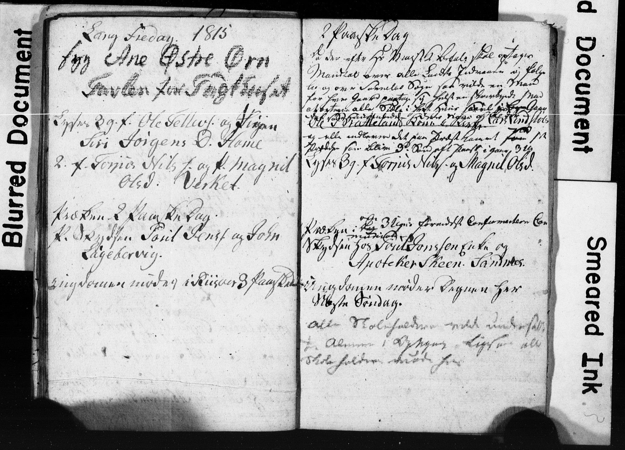 Søndeled sokneprestkontor, SAK/1111-0038/F/Ff/L0001: Banns register no. A VI 4, 1784-1820